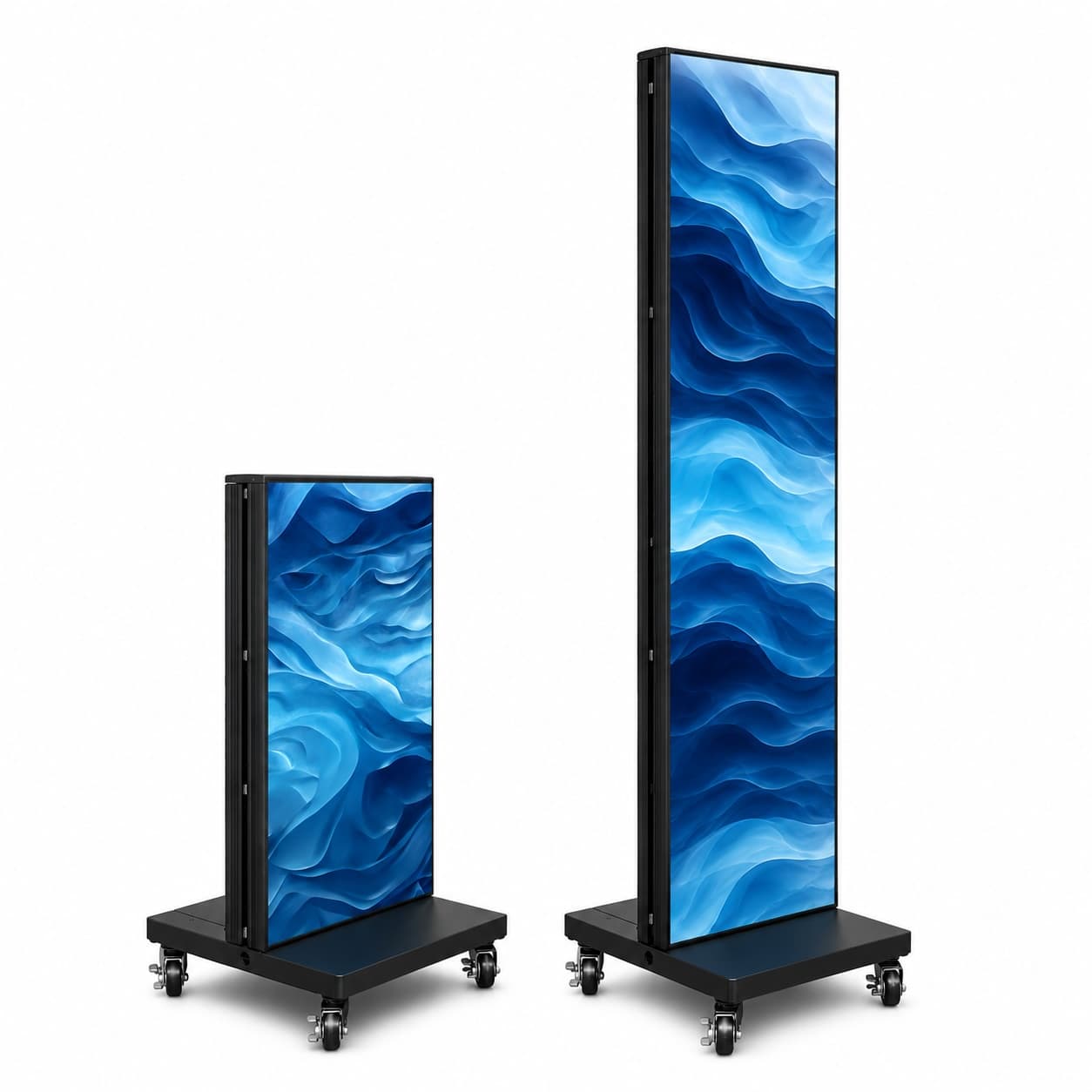 LANG Foldster modular LED display product photo for hire from Kudos AV London