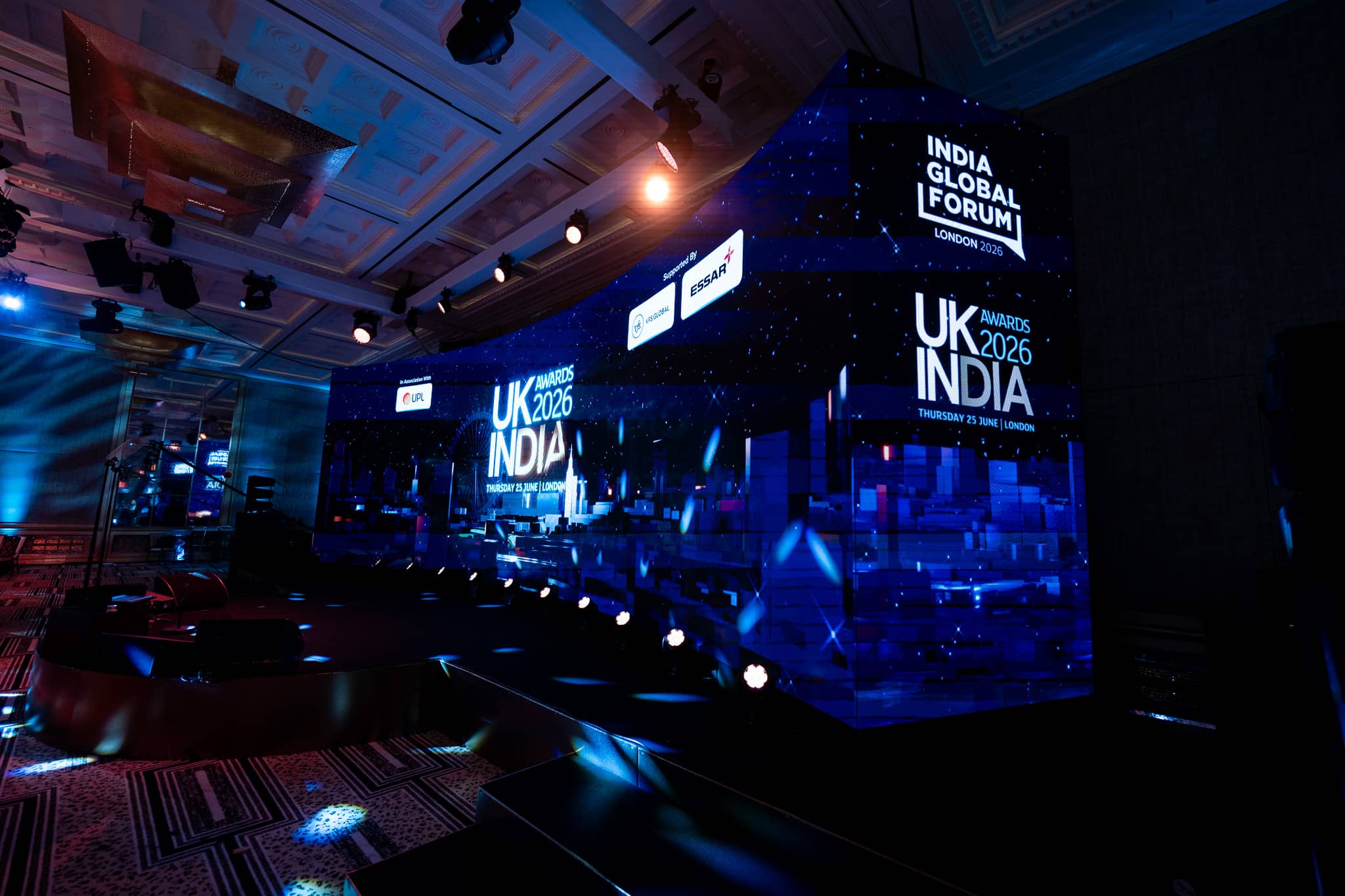 UK-India Awards 2026, production by Kudos AV