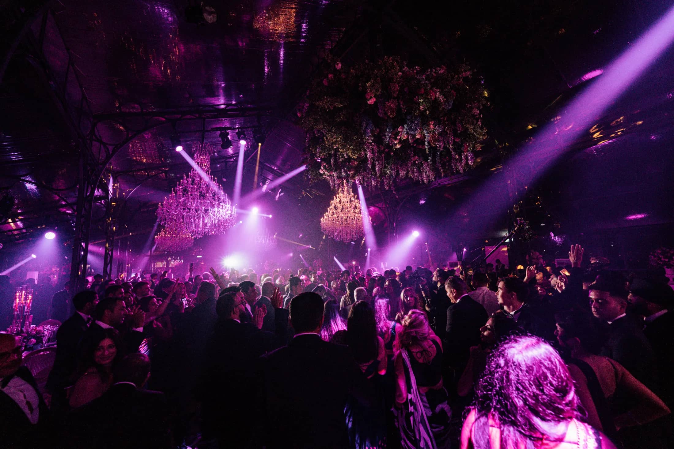 The Glasshouse: a 550 Guest Wedding in a Glass Marquee, production by Kudos AV