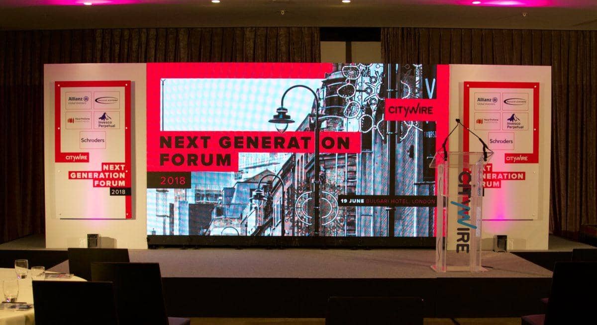 Citywire, event production by Kudos AV