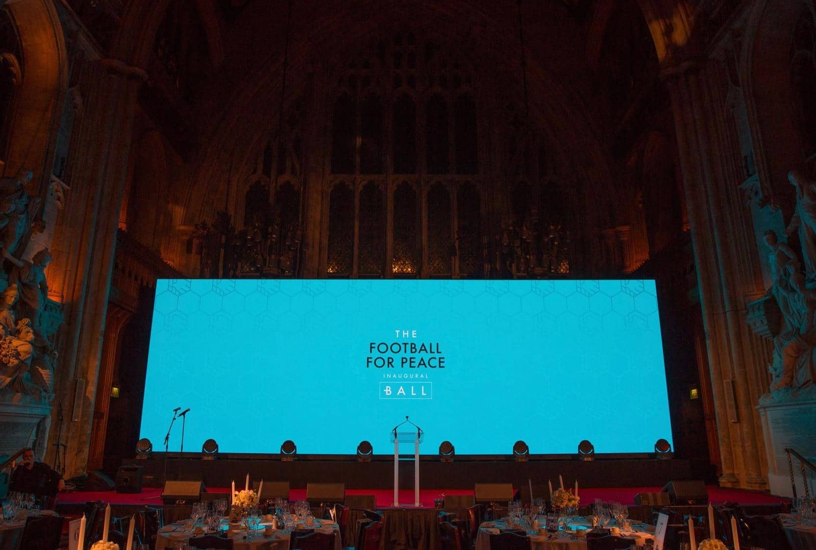 Football For Peace Ball, Kudos AV event production, photo 4
