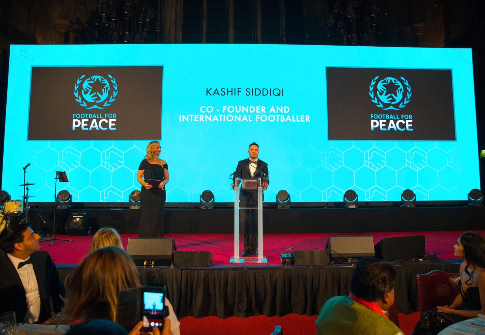 Football For Peace Ball, Kudos AV event production, photo 1