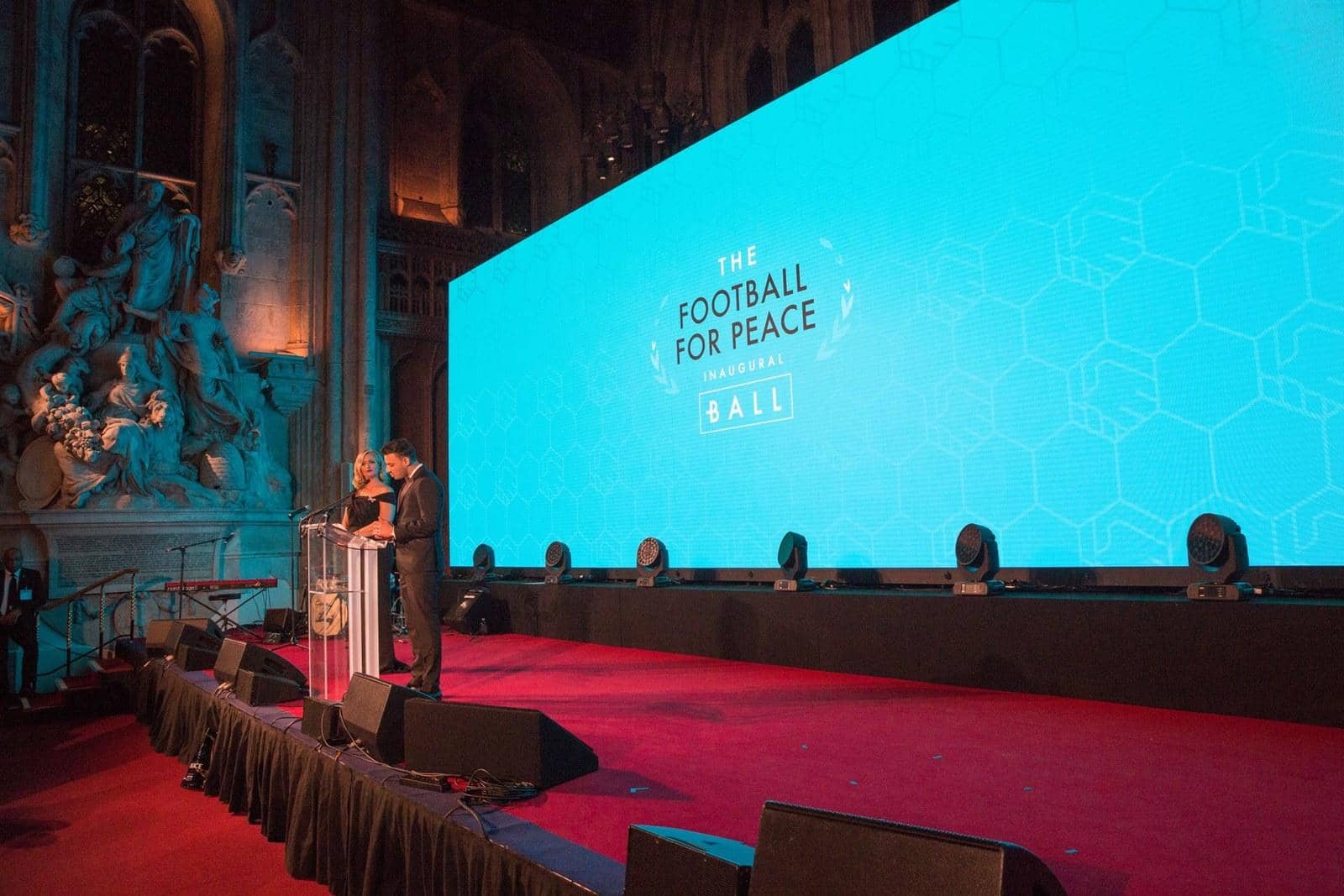 Football For Peace Ball, Kudos AV event production, photo 1