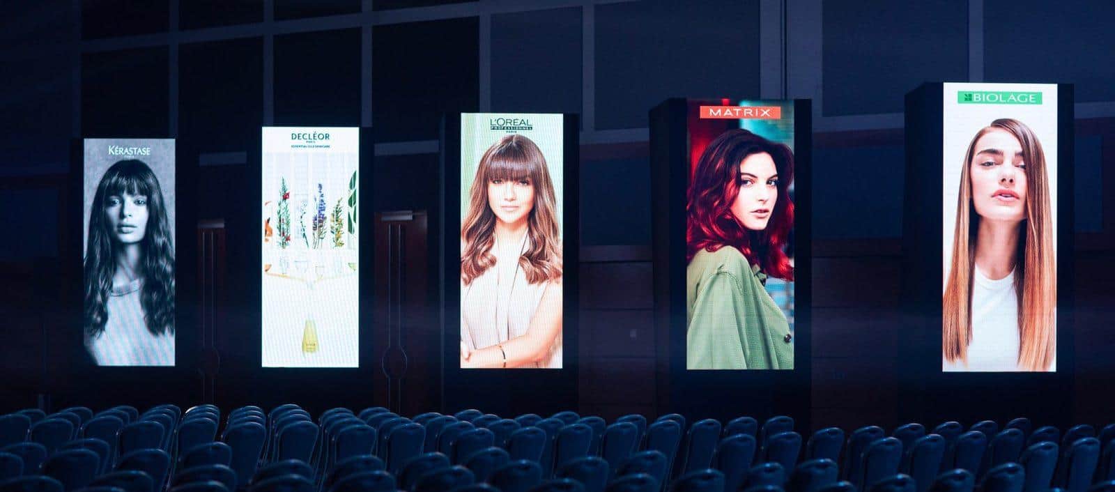 L'Oréal product launch event production by Kudos AV