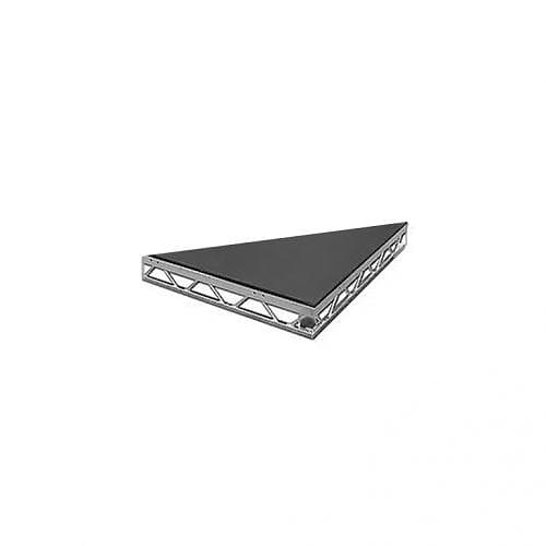 Litedeck 4ft x 4ft Triangle with Ply Deck hire | Kudos AV