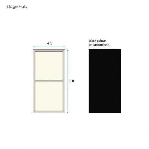 Stage Flat 8ft x 4ft hire | Kudos AV