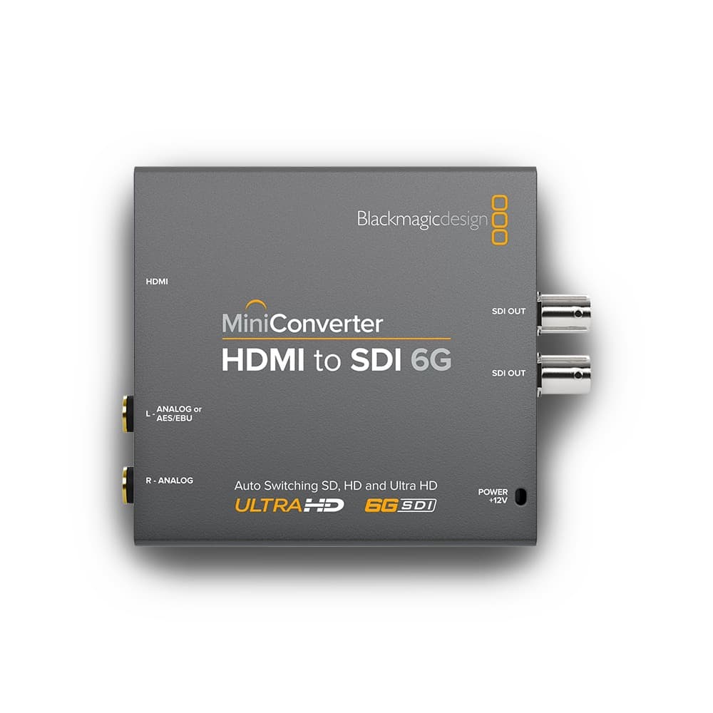 Blackmagic Mini Converter Quad HDMI to SDI 4K hire | Kudos AV