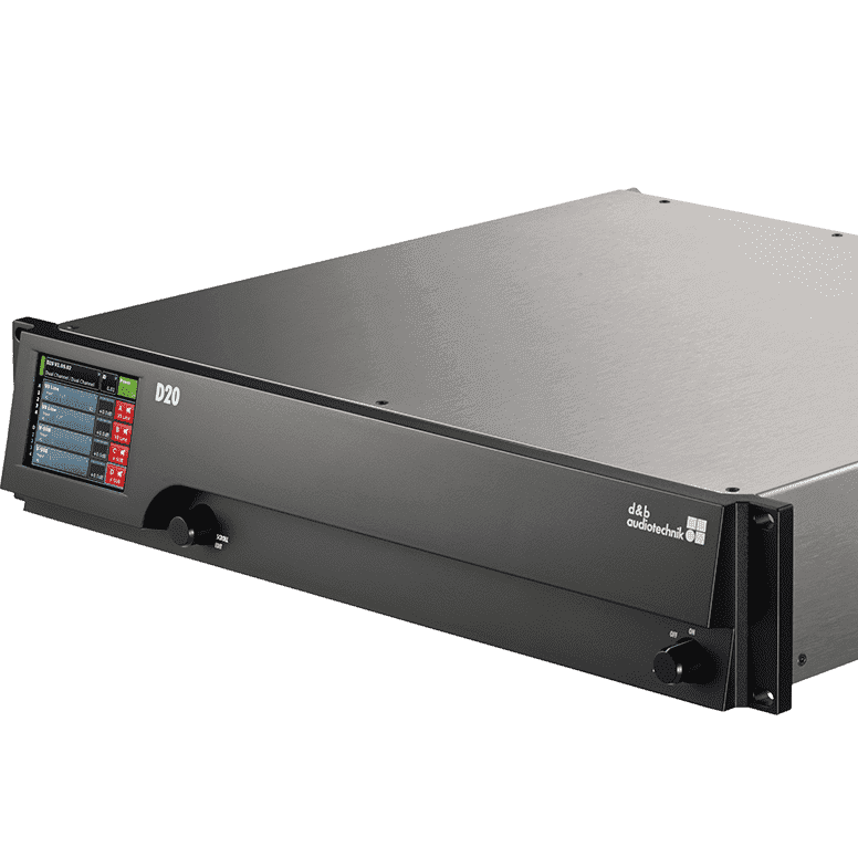 d&b audiotechnik D20 hire | Kudos AV
