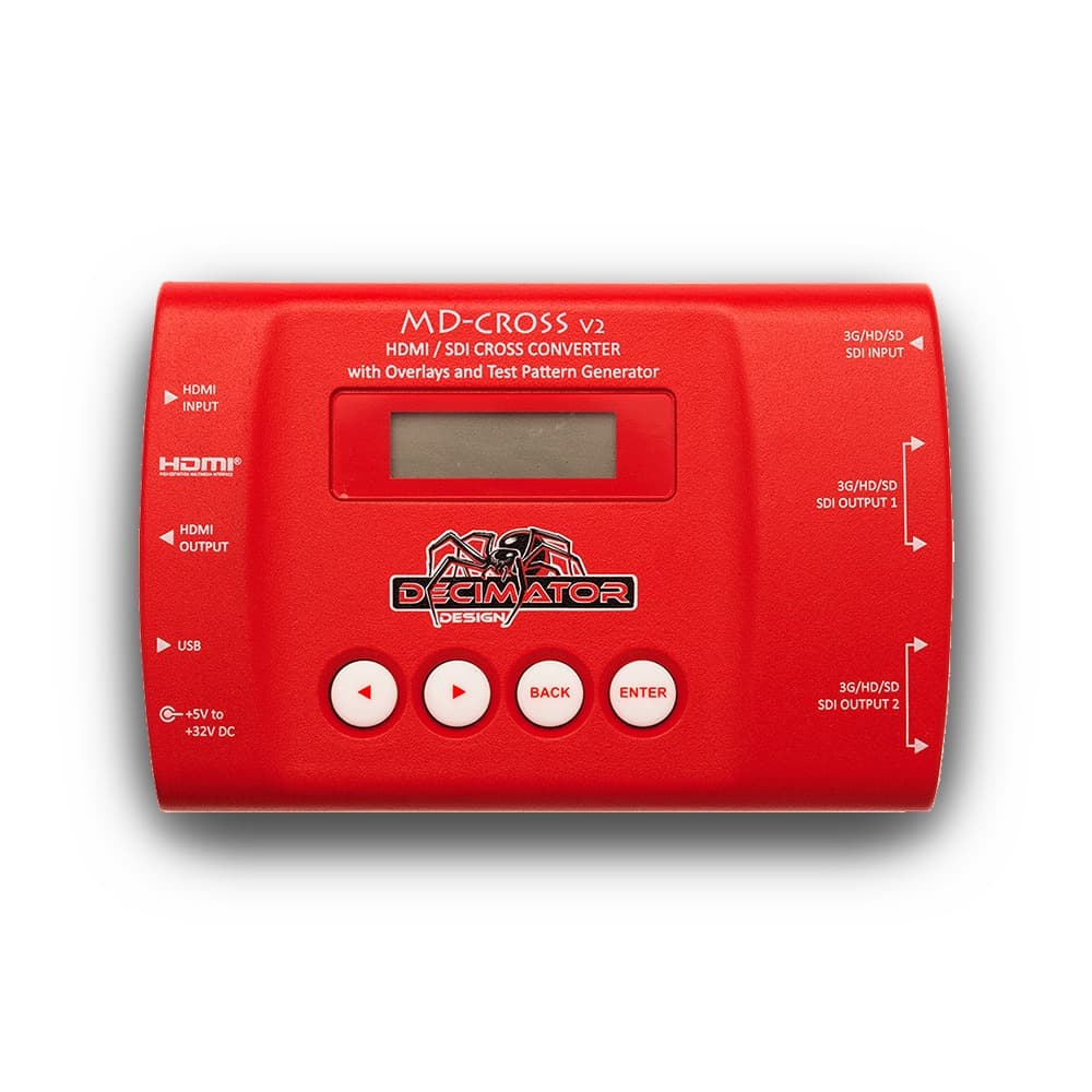 Decimator MD Cross V2 hire | Kudos AV