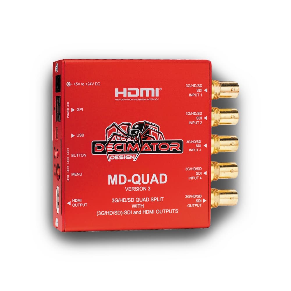 Decimator MD-Quad Splitter hire | Kudos AV