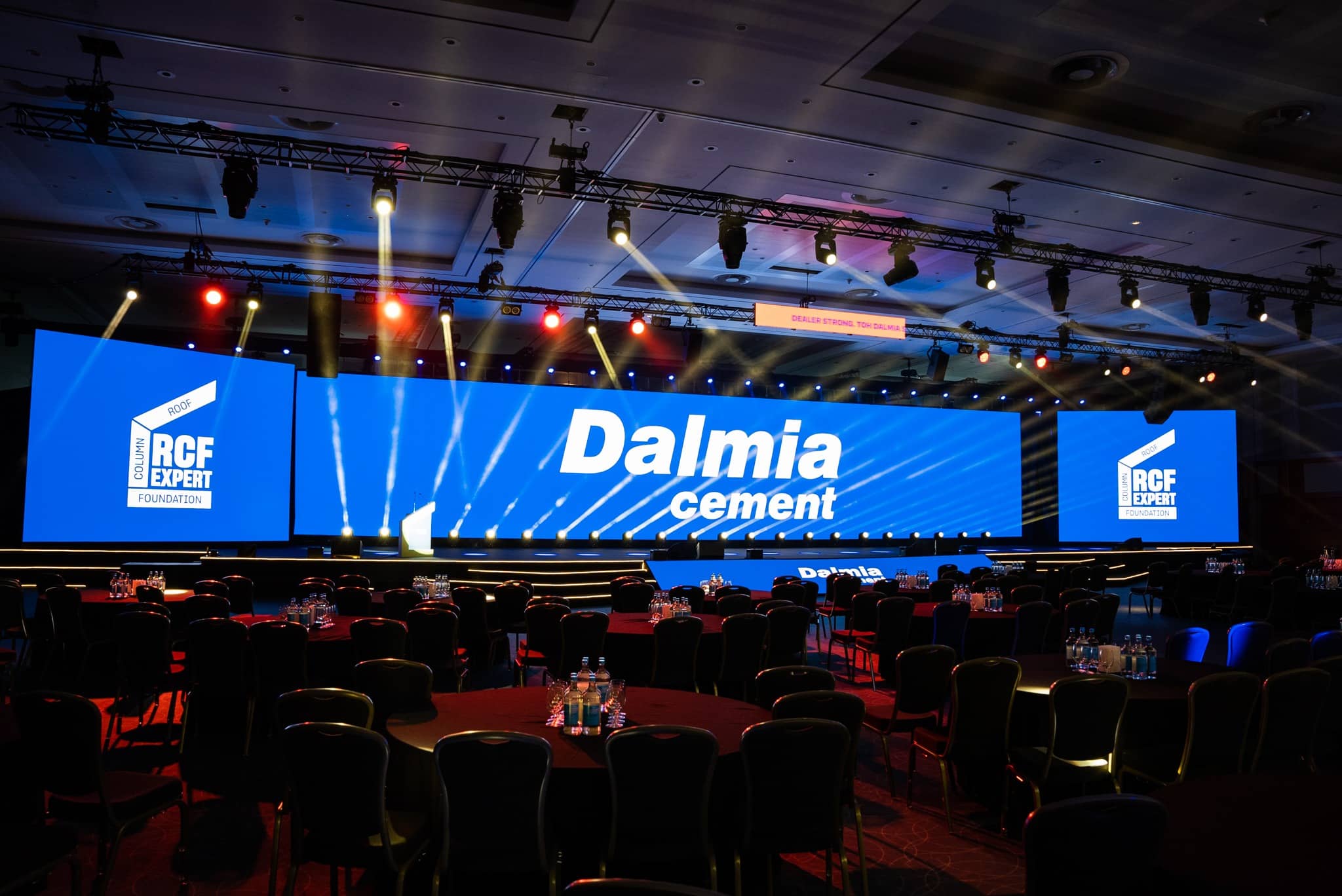 Dalmia Cement RCF Excellence Awards at InterContinental London - The O2, Kudos AV event production, photo 2