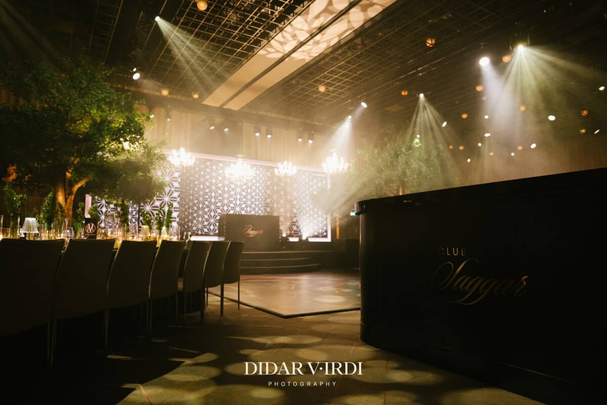 Luxury wedding production at The Londoner, Kudos AV event production, photo 3
