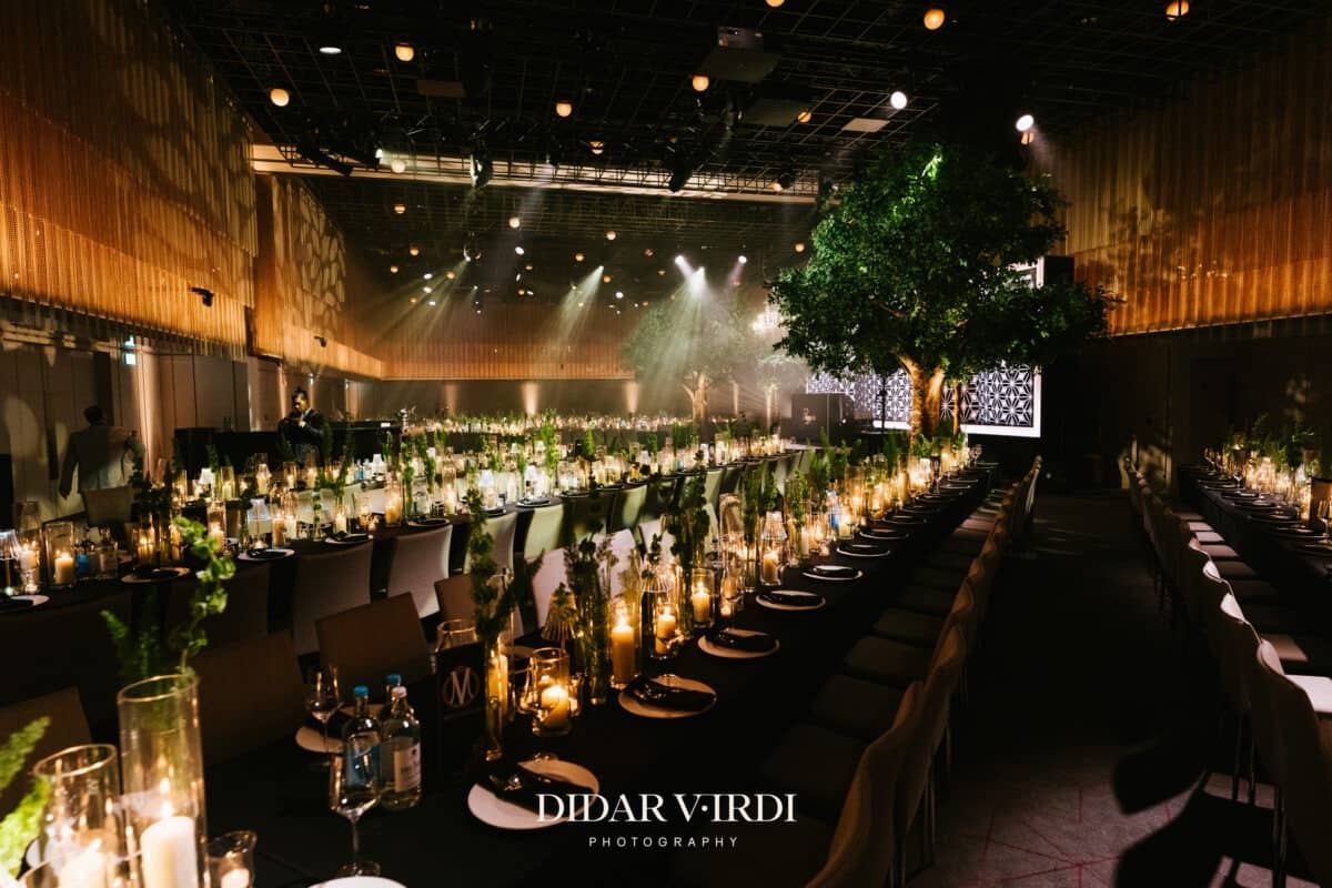 Luxury wedding production at The Londoner, Kudos AV event production, photo 5