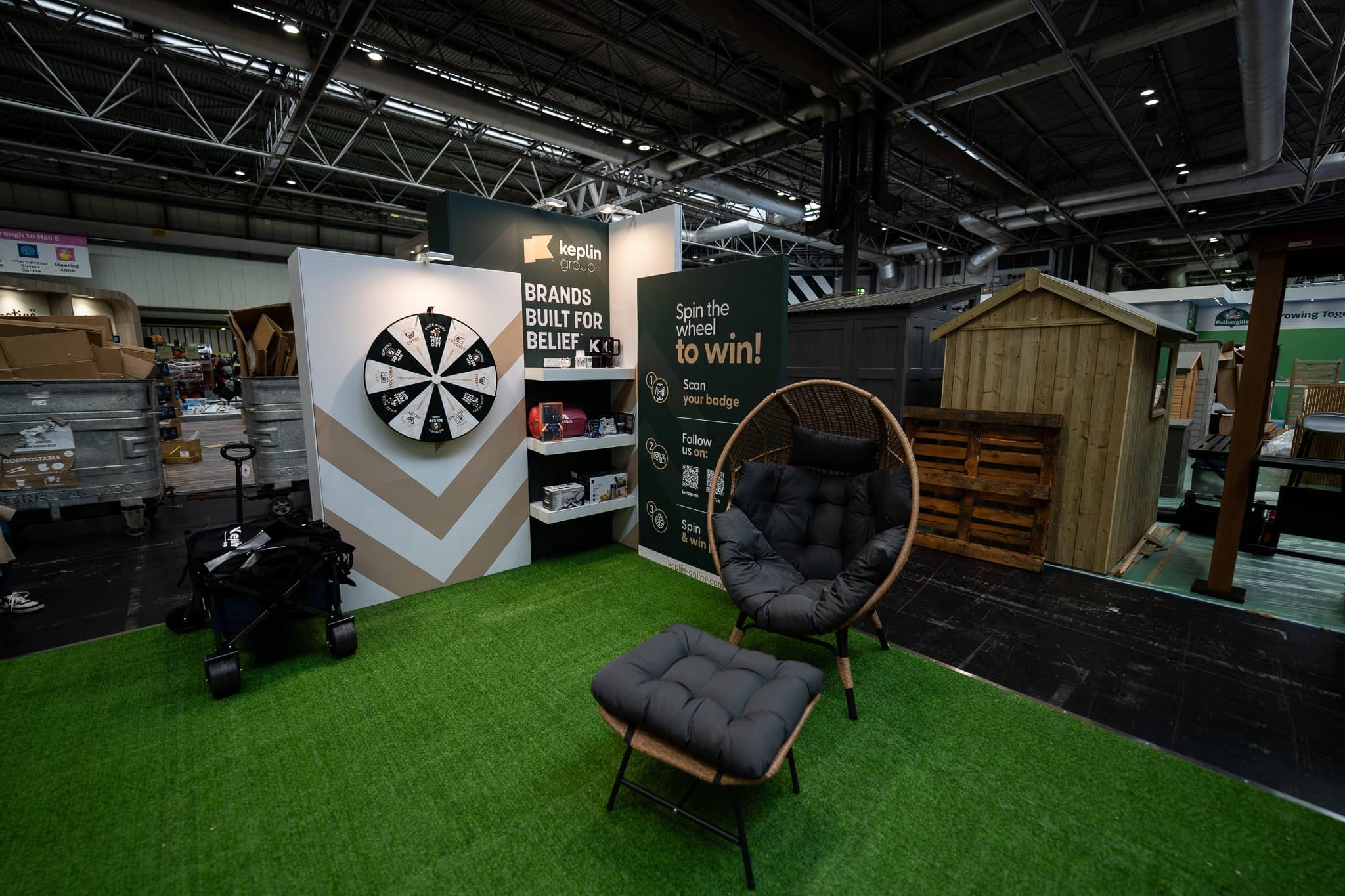 Exhibition Stand at Glee Birmingham, Keplin Group
