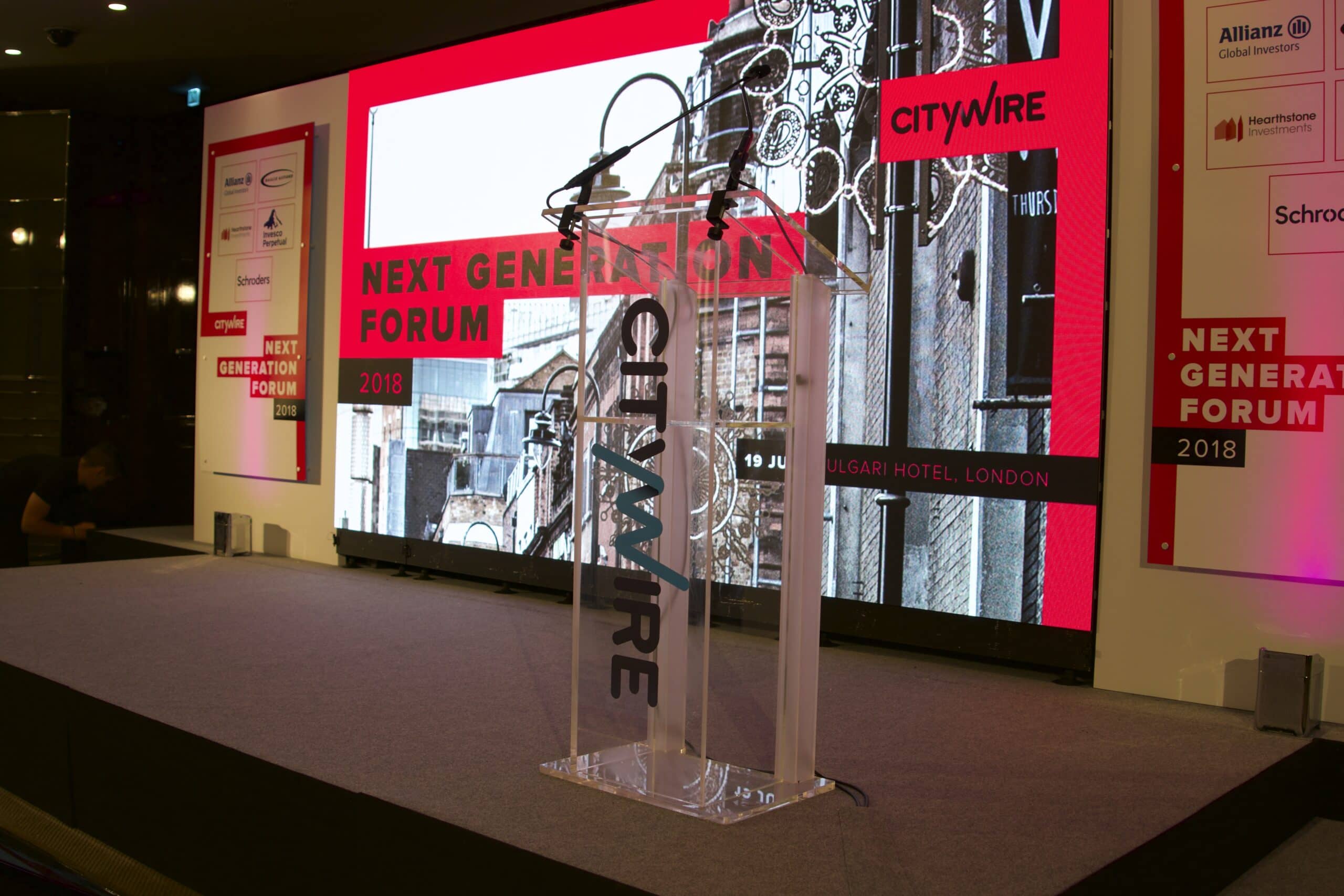 Citywire conference AV production by Kudos AV 5