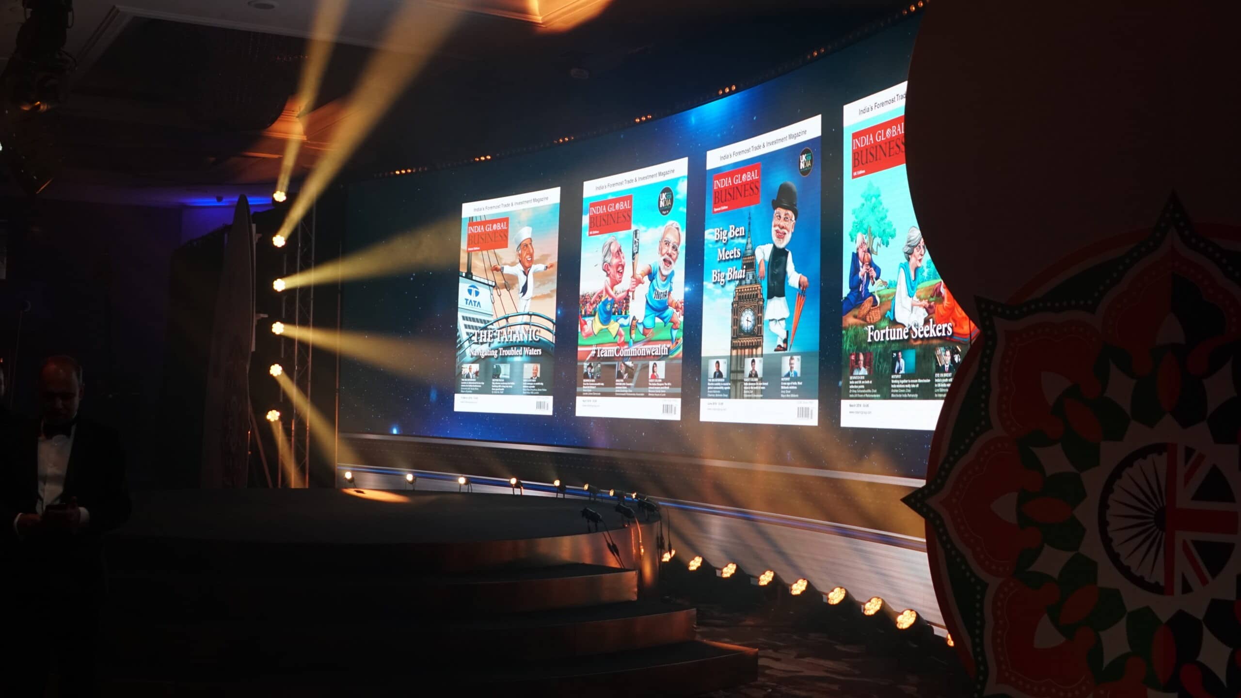 UK India Awards production photo 2, Park Lane Hilton