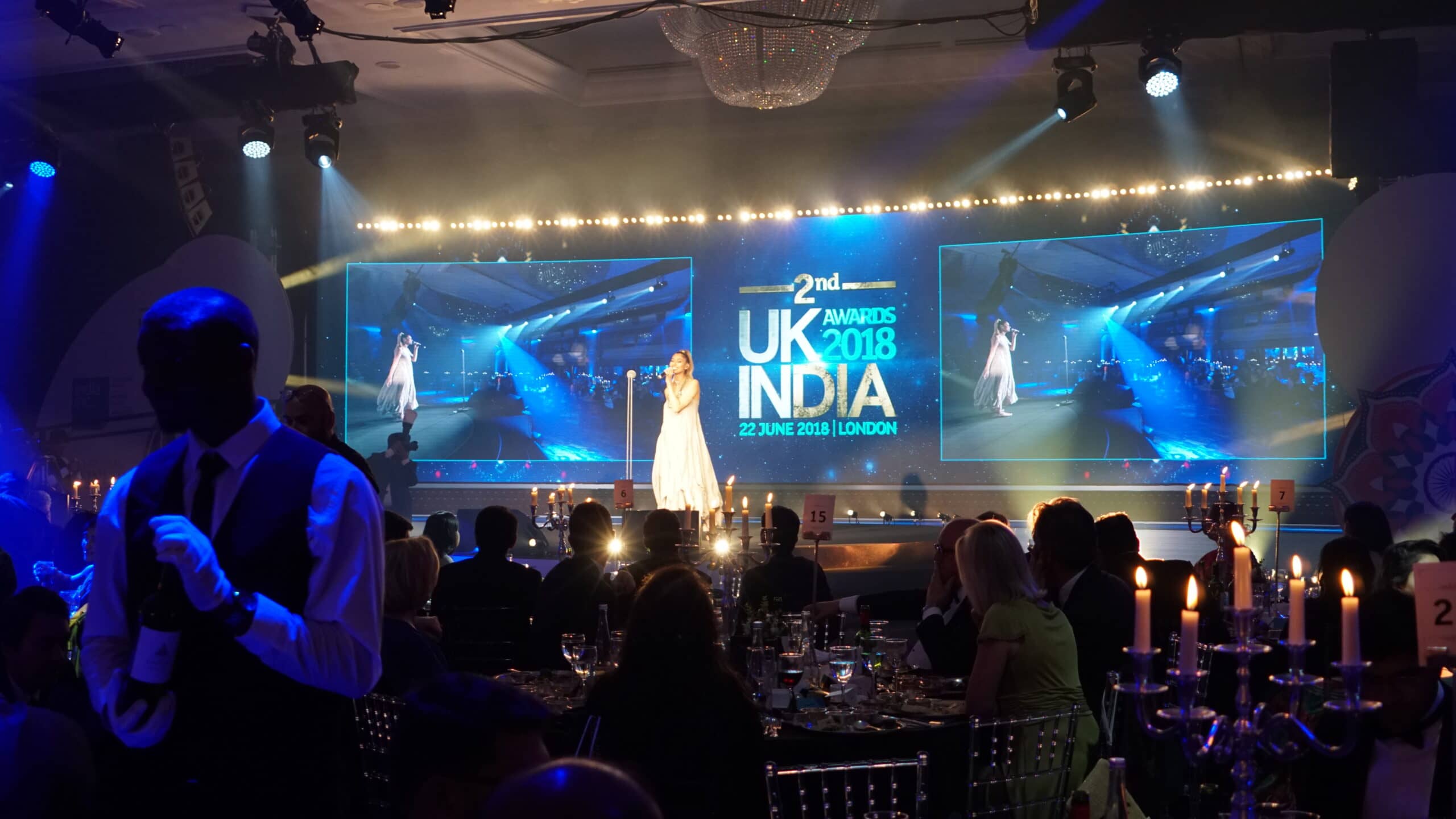 UK India Awards, production by Kudos AV