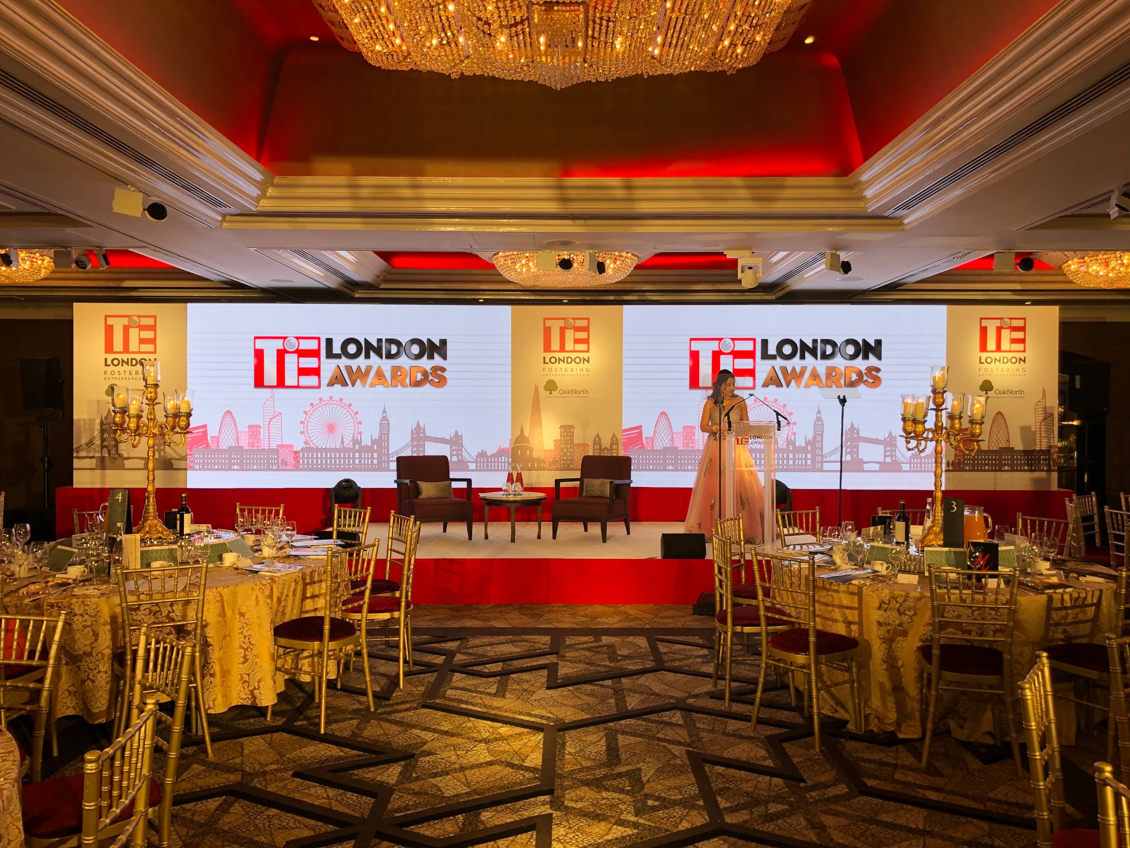 TiE London Awards production photo 2, Jumeirah Carlton Tower
