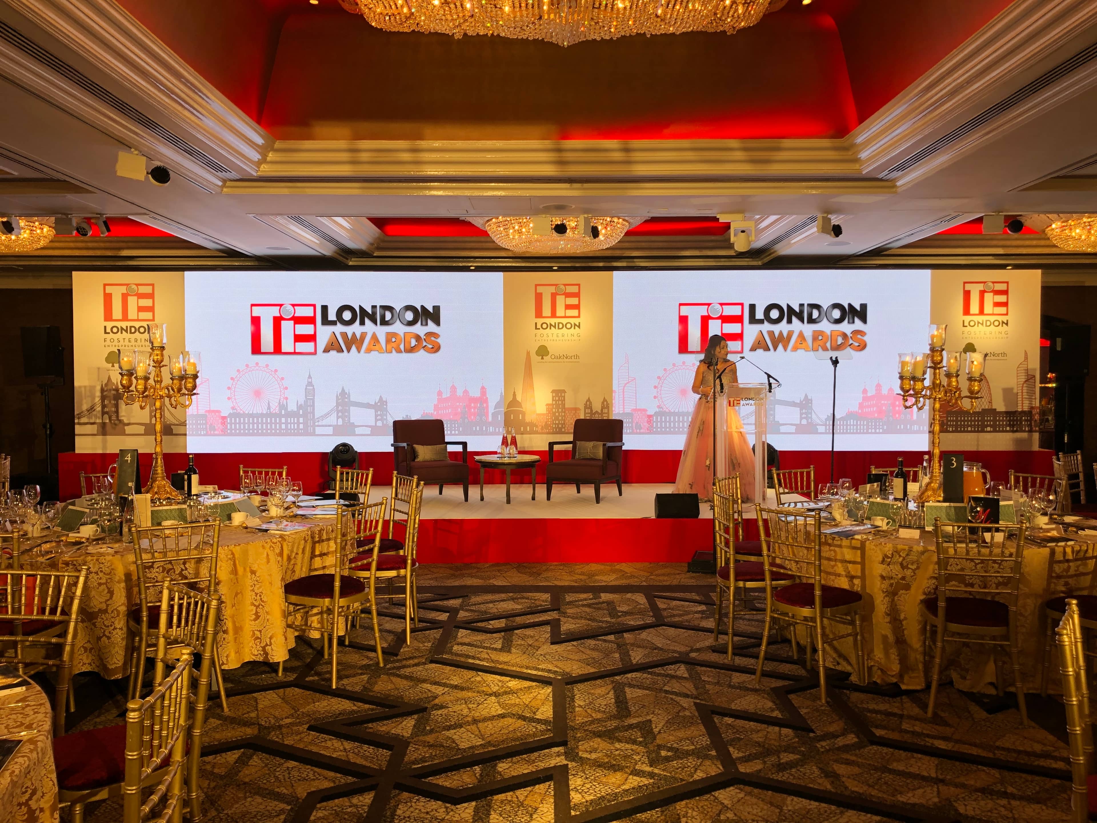 TiE London Awards production photo 3, Jumeirah Carlton Tower