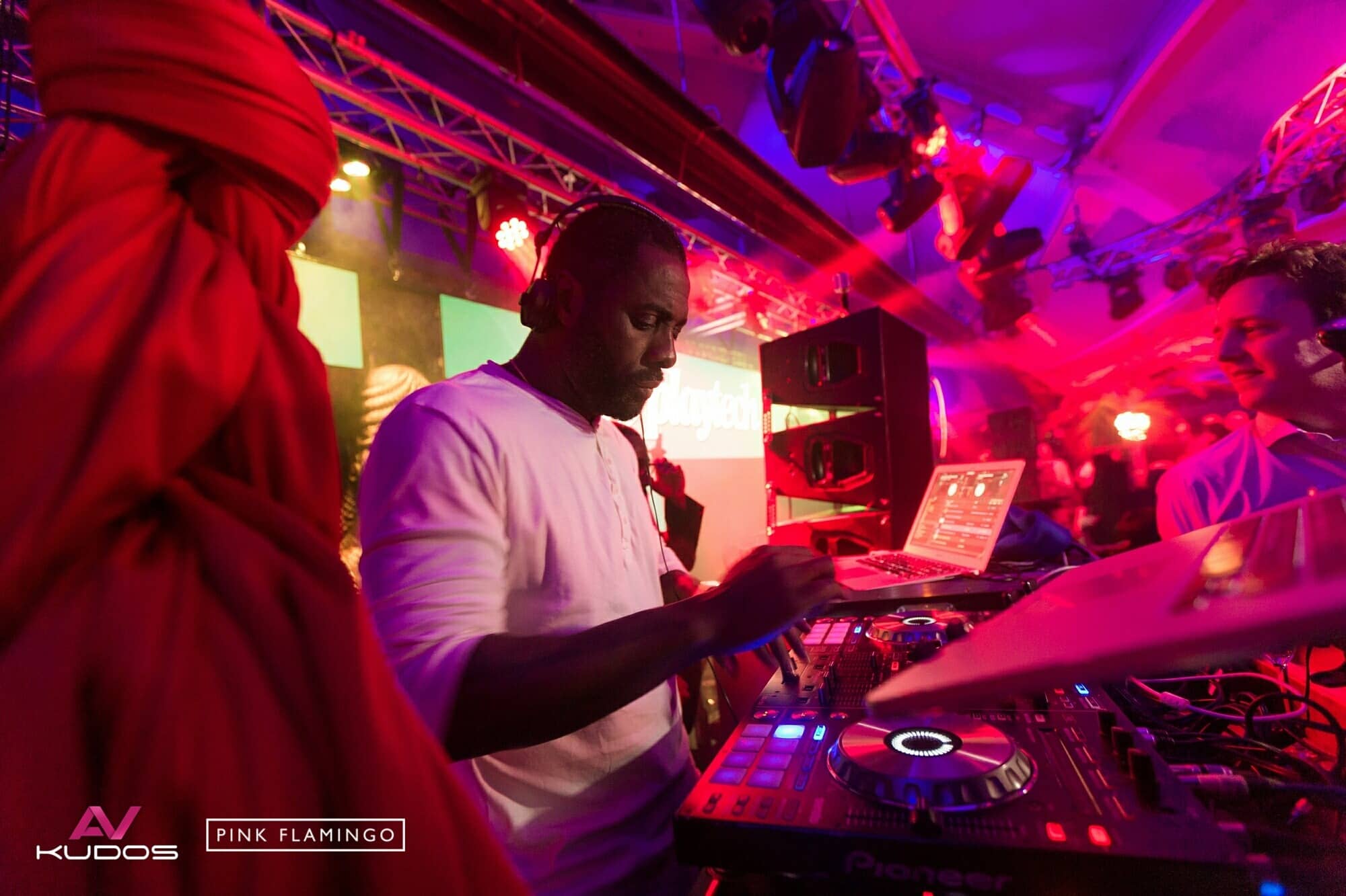 Playtech Launch Party, Camden, ft. Idris Elba & Teddy Swims, event production by Kudos AV