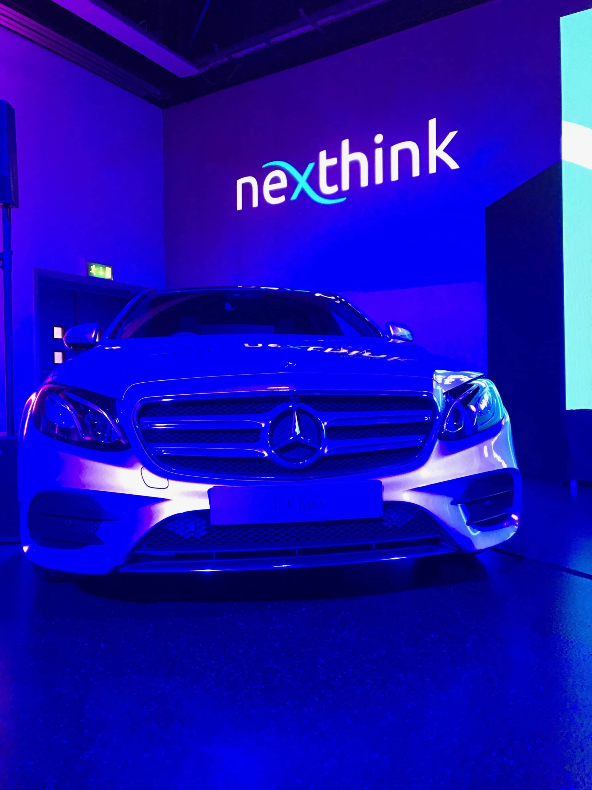 Nexthink: Full technical production for Nexthink's corporate conference in London, stage, LED, lighting and live event management for a polished professional audience., Kudos AV event production, photo 5