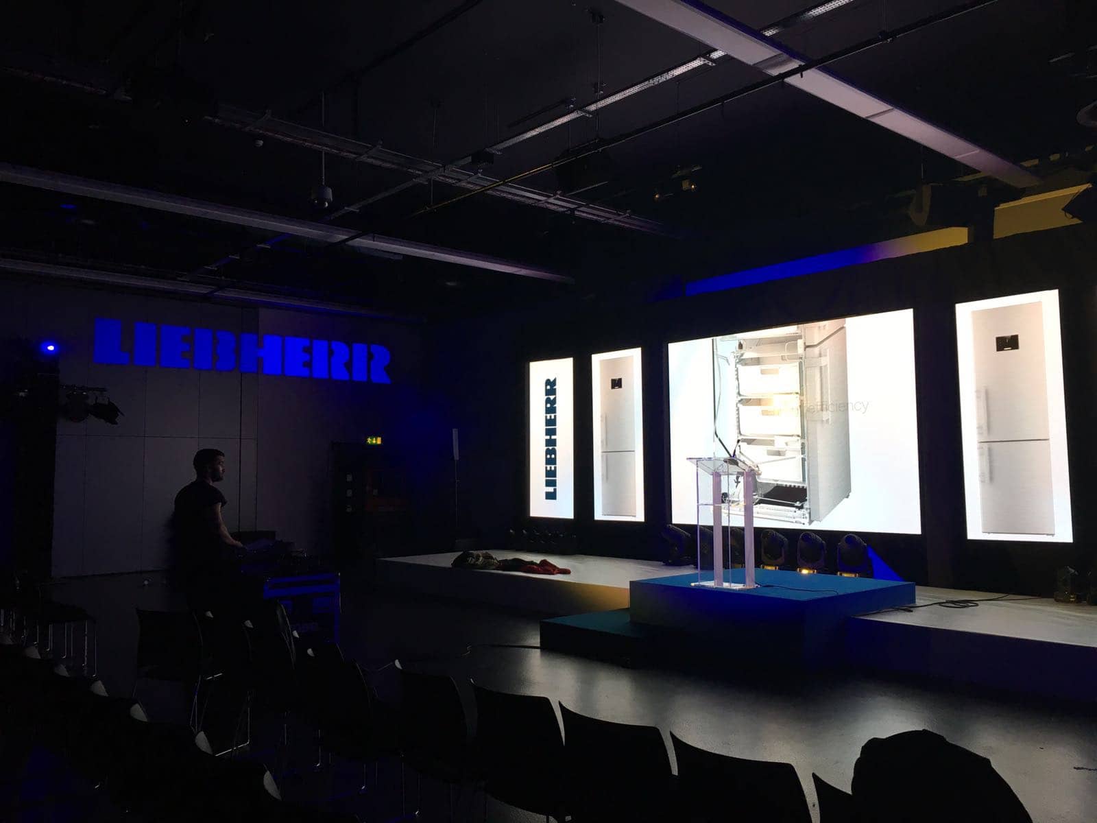 Liebherr corporate conference AV production by Kudos AV, image 3