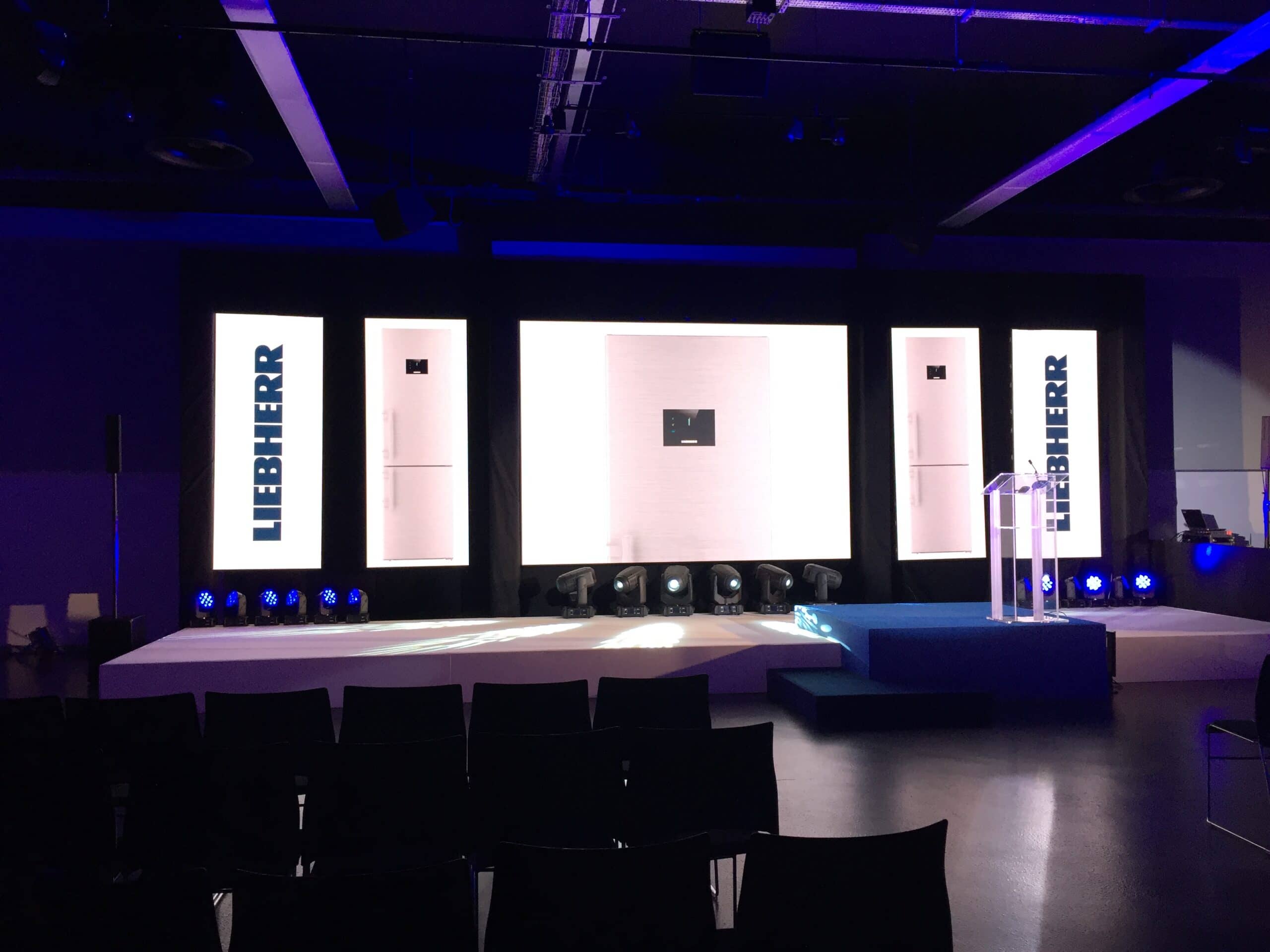 Liebherr corporate conference AV production by Kudos AV, image 4