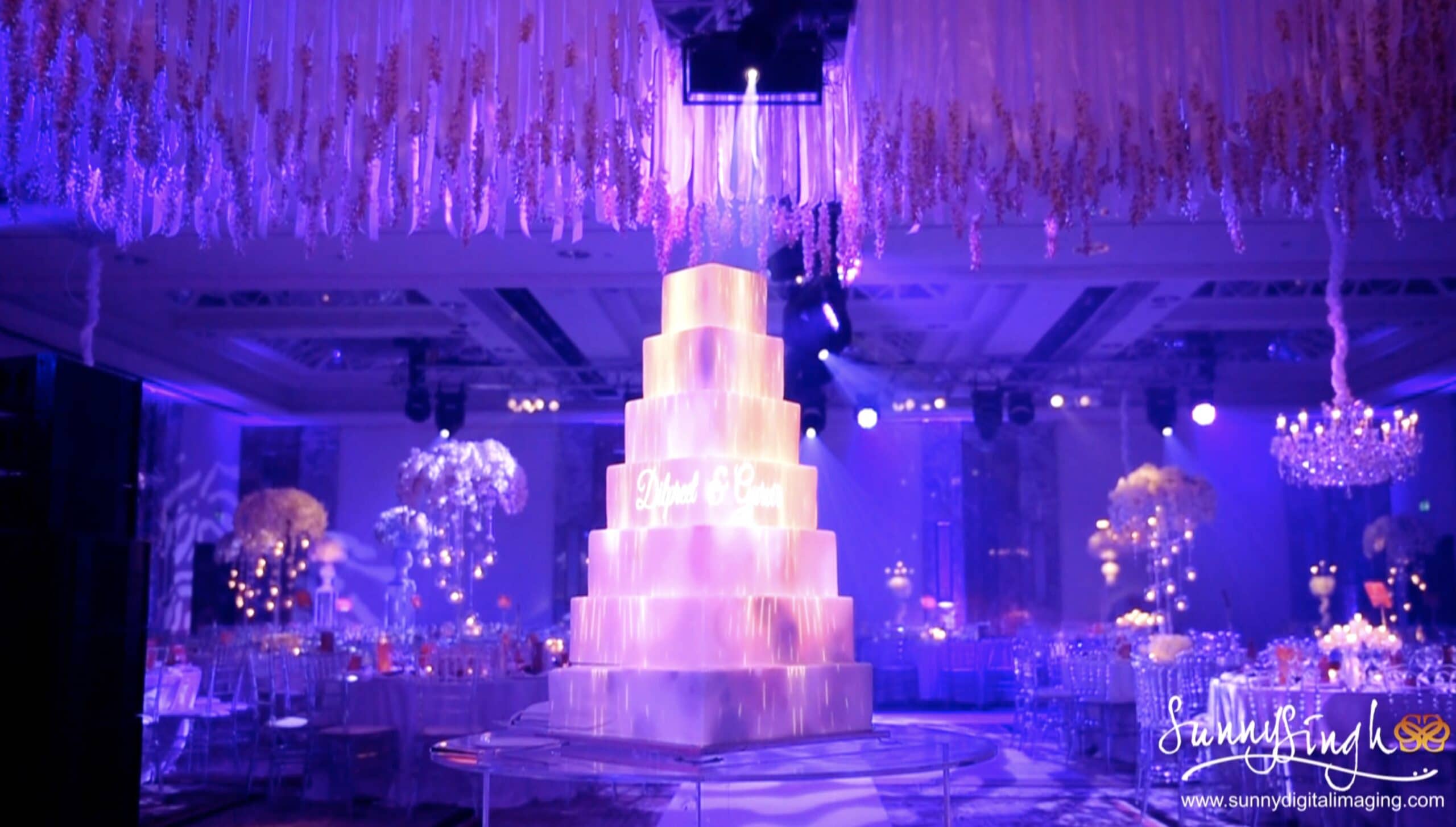 Wedding at Claridge's London, AV production by Kudos AV