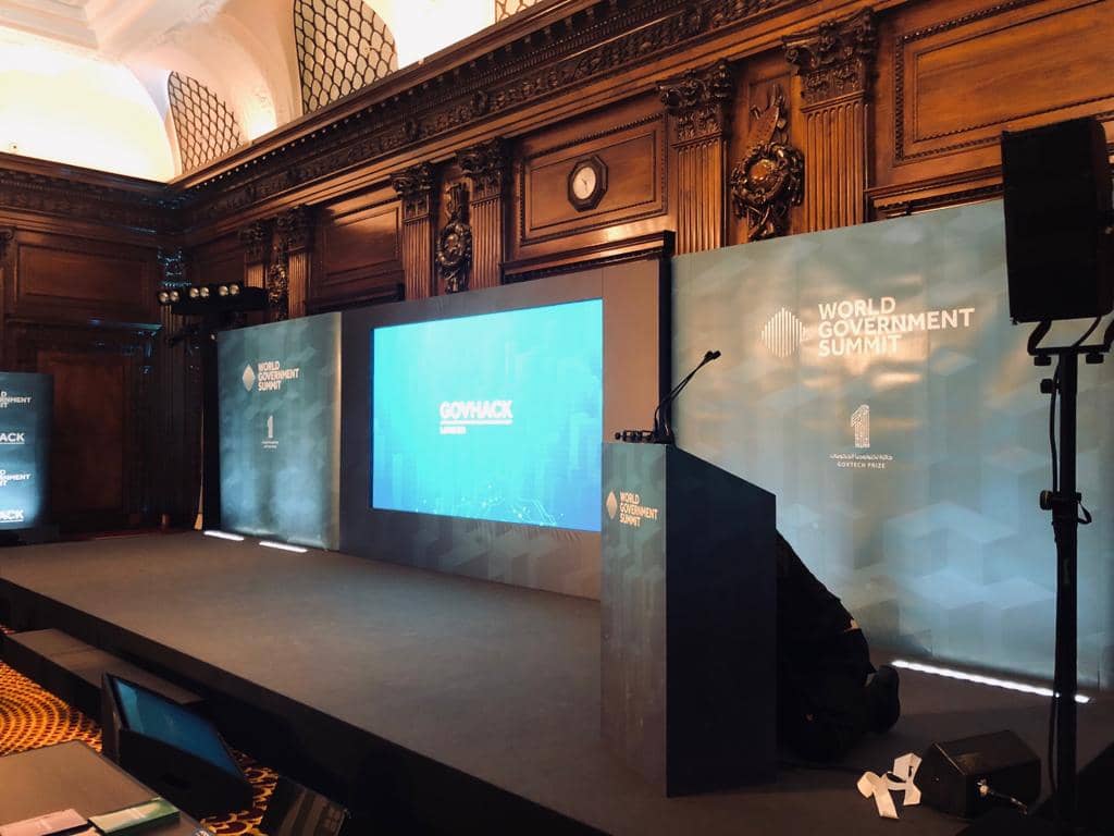 World Government Summit, Kudos AV event production, photo 2