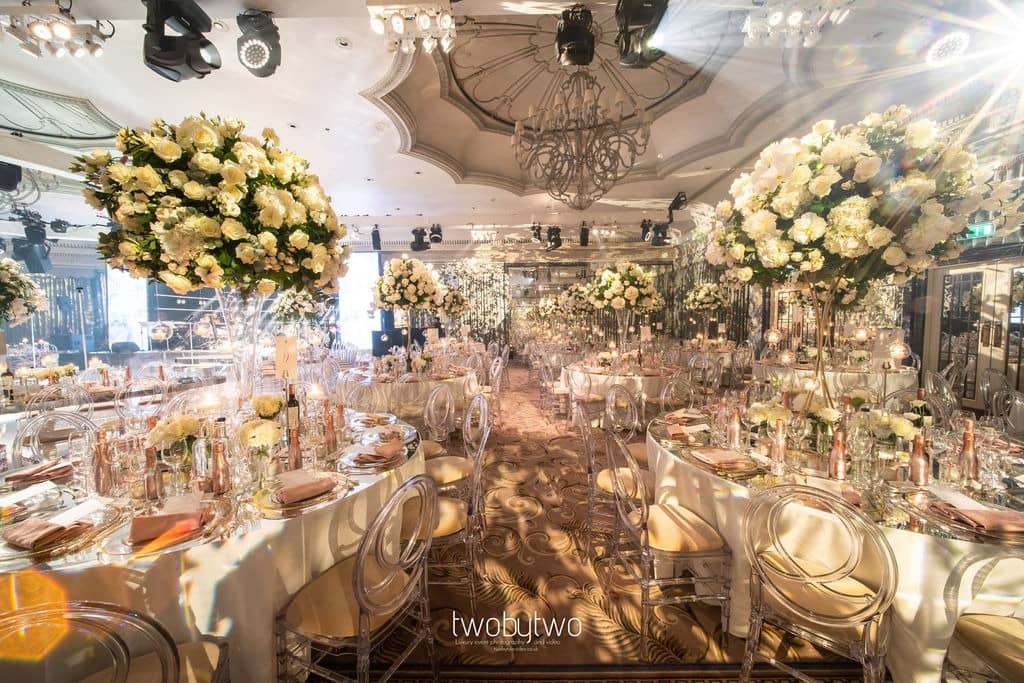 Wedding at The Dorchester London, AV production by Kudos AV