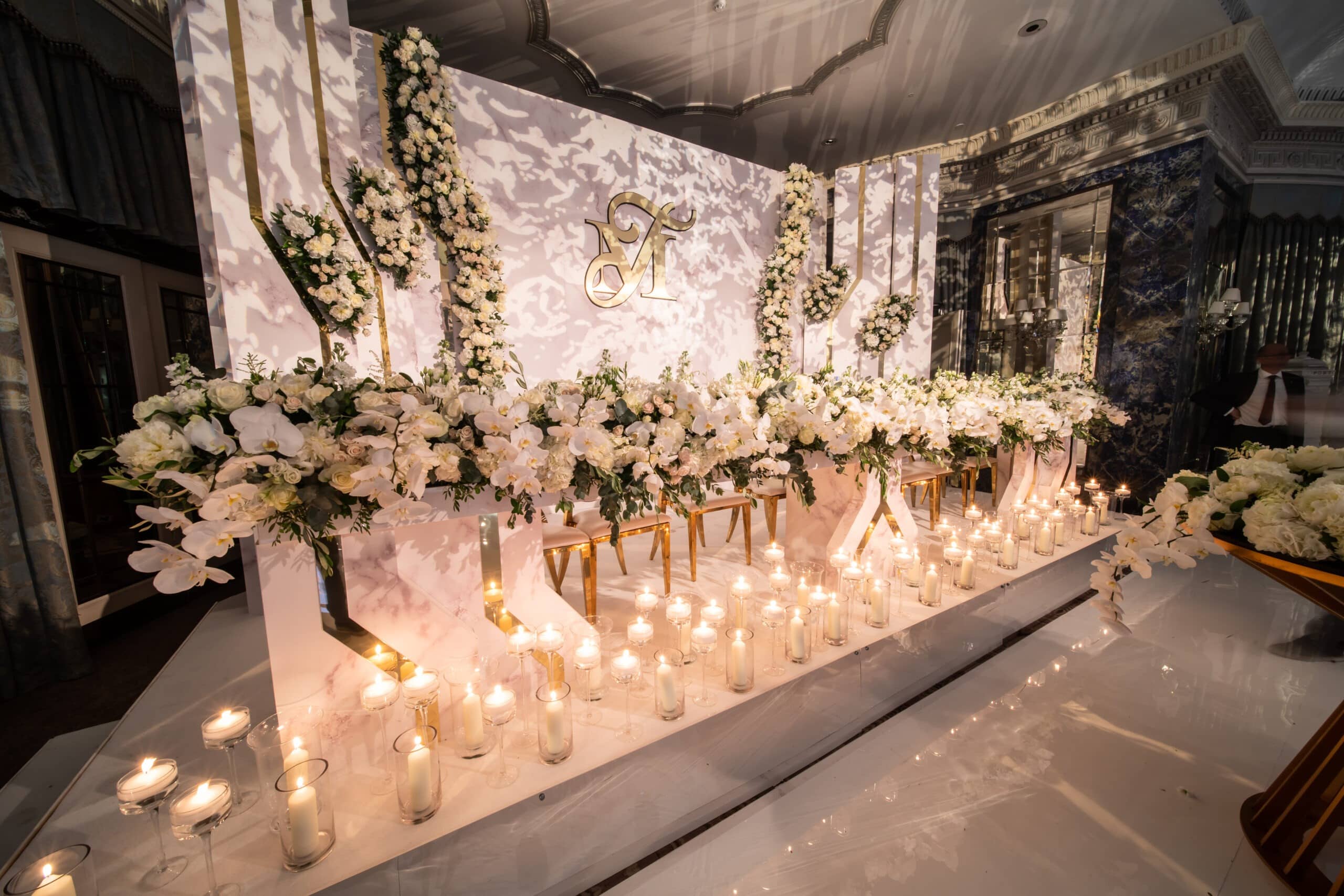 Wedding at The Dorchester London, AV production by Kudos AV