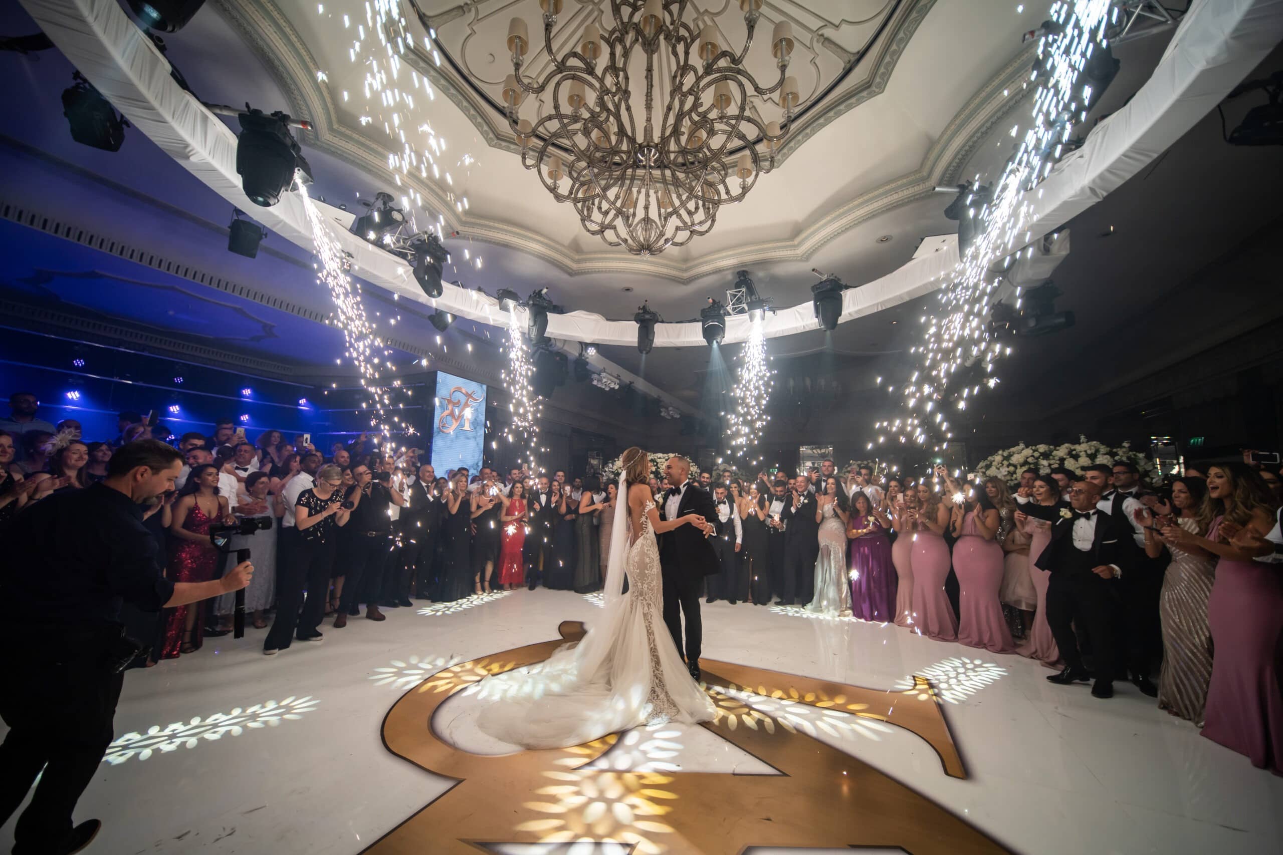 Wedding at The Dorchester London, AV production by Kudos AV