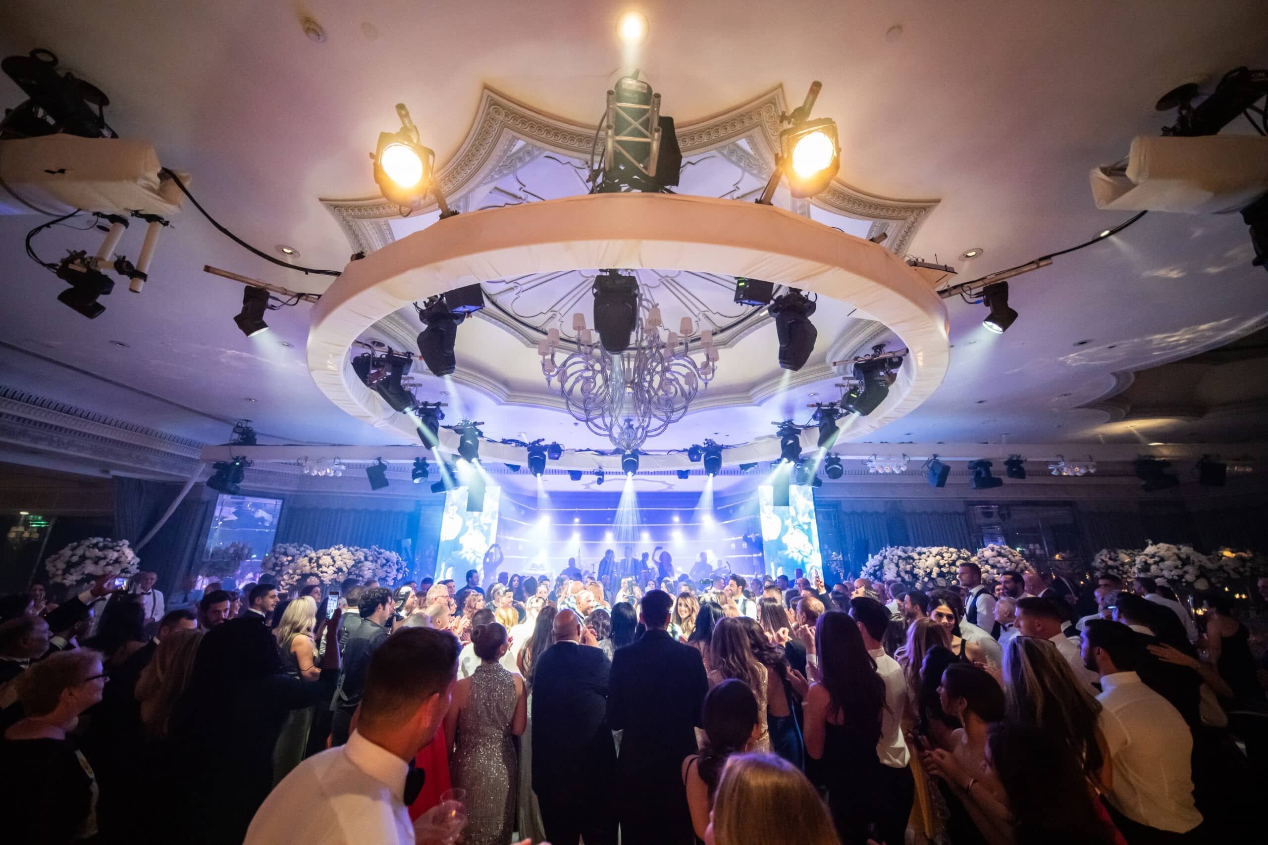 Wedding at The Dorchester London, AV production by Kudos AV