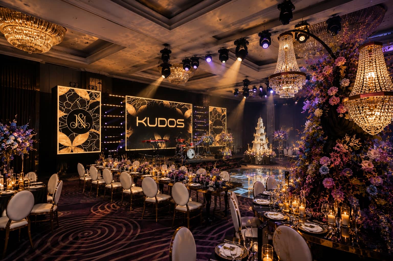 A Black Tie Celebration at the London Hilton on Park Lane, Kudos AV event production, photo 6