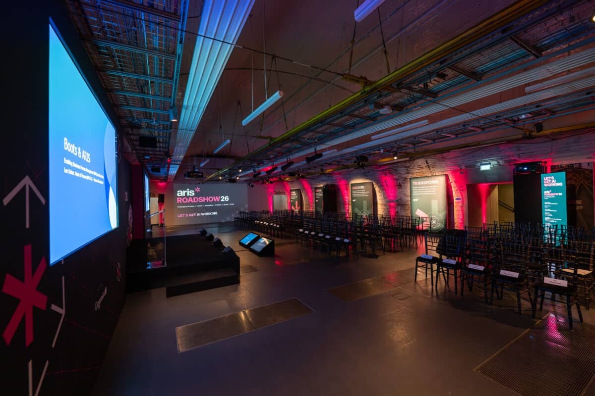 Aris Roadshow London, Kudos AV event production, photo 5