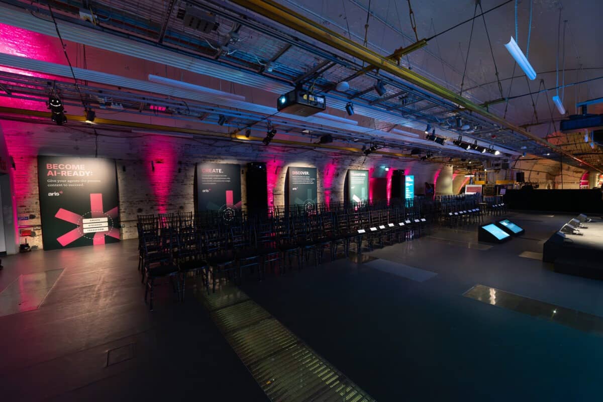 Aris Roadshow London, Kudos AV event production, photo 2