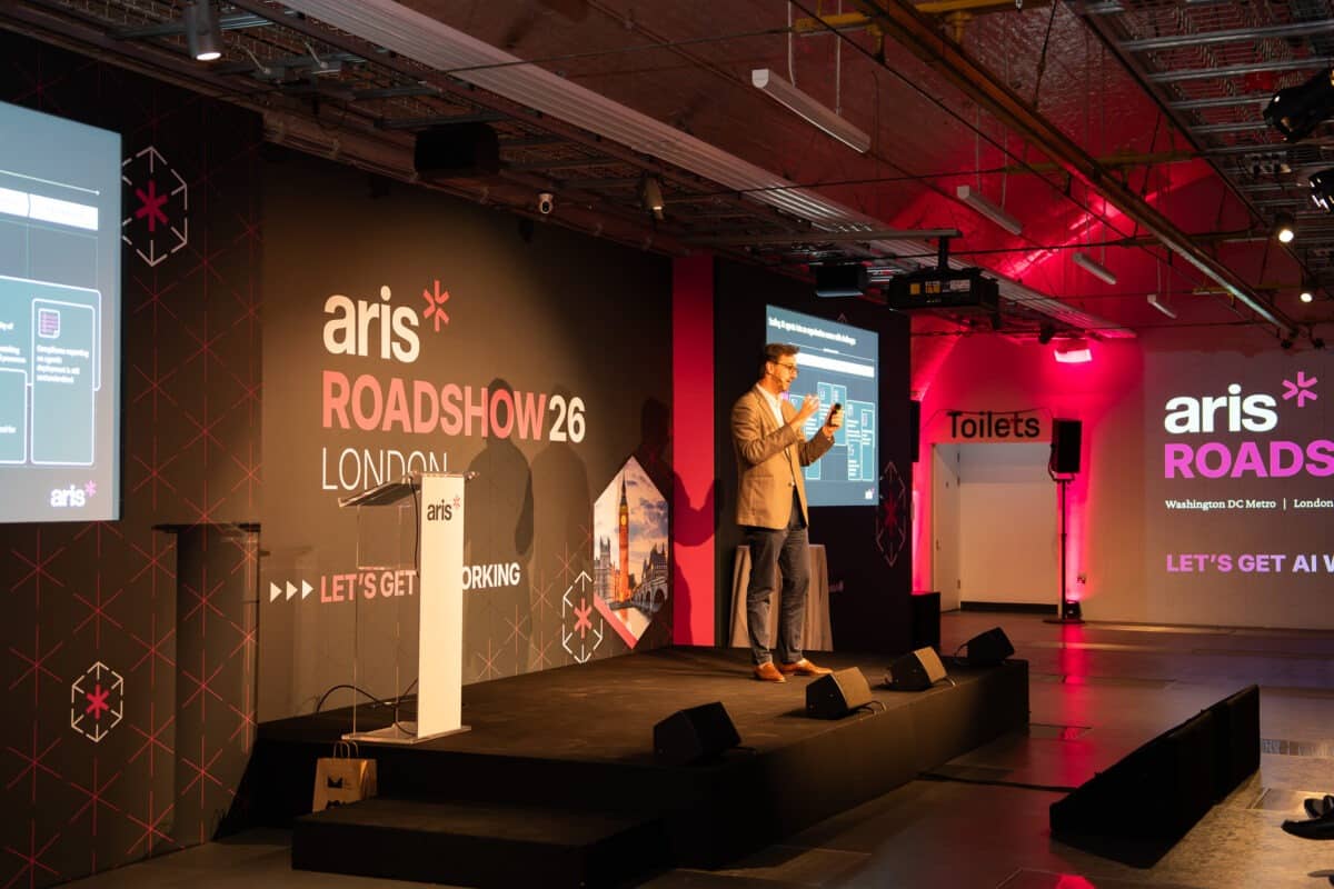 Aris Roadshow London, Kudos AV event production, photo 1
