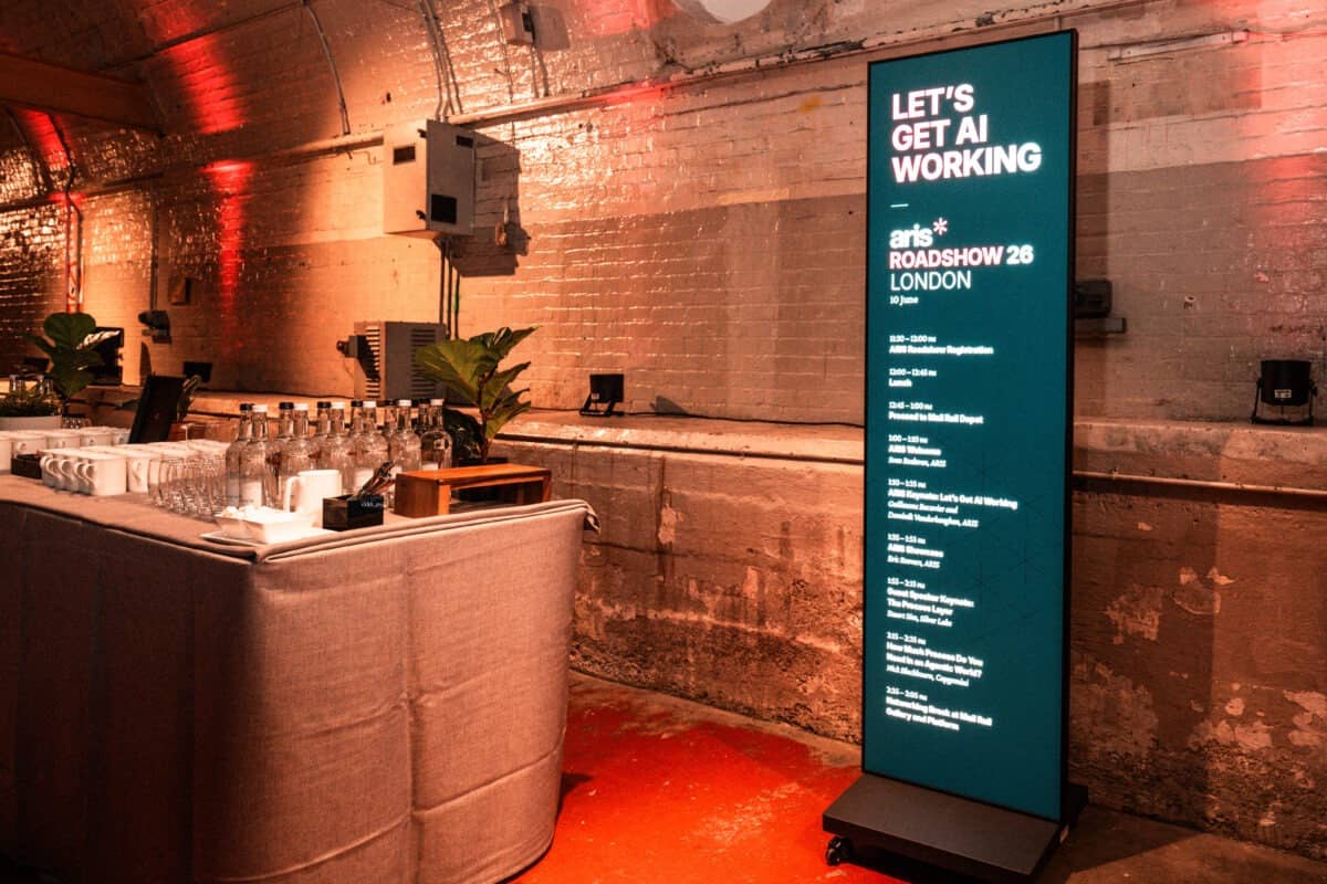 Aris Roadshow London, Kudos AV event production, photo 10