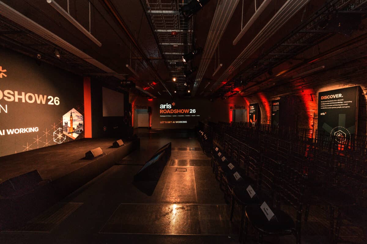 Aris Roadshow London, Kudos AV event production, photo 11