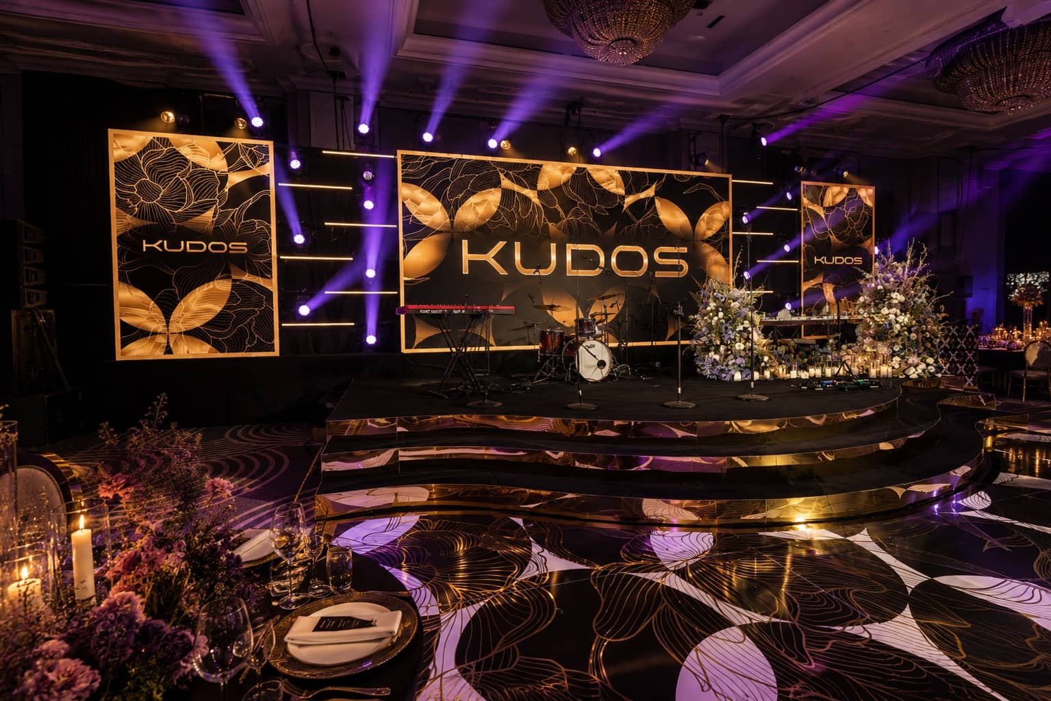 A Black Tie Celebration at the London Hilton on Park Lane, Kudos AV event production, photo 2