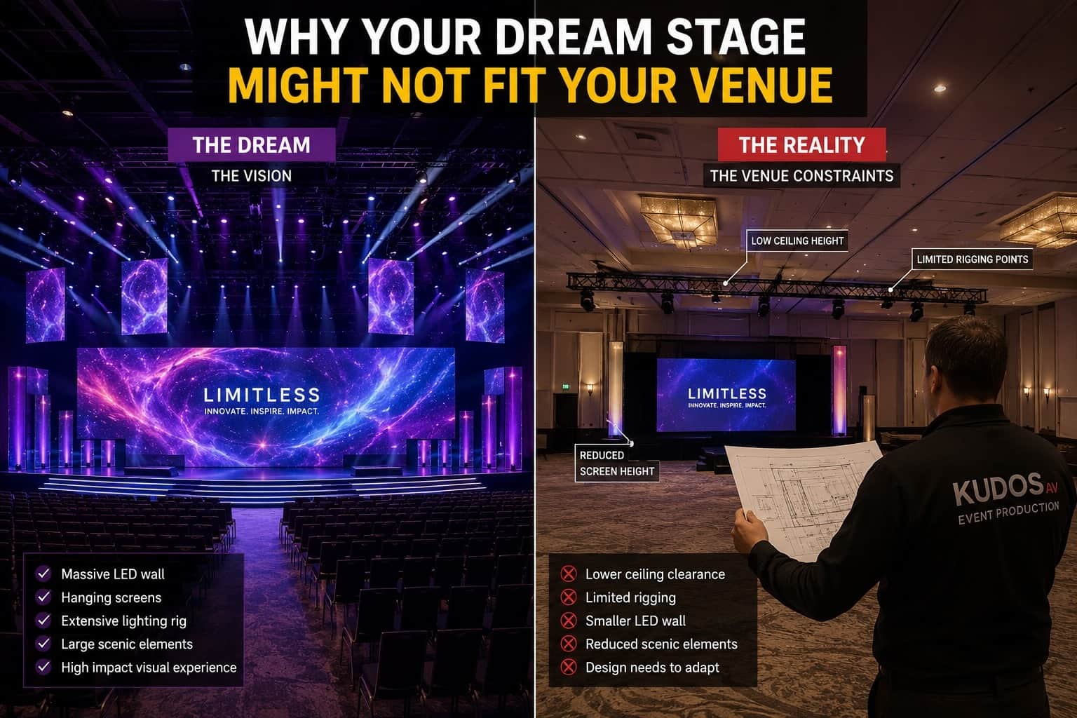Why Your Dream Stage Might Not Fit Your Venue