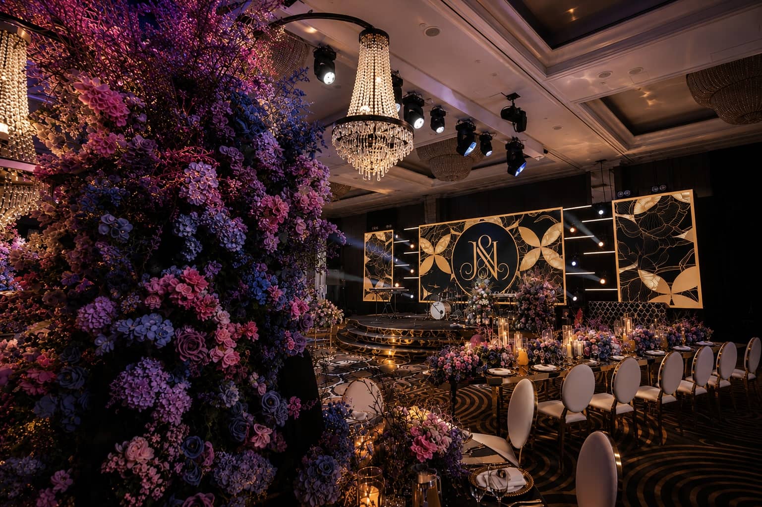 A Black Tie Celebration at the London Hilton on Park Lane, Kudos AV event production, photo 7