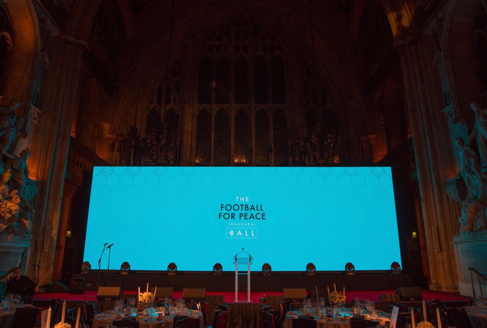 Football For Peace Ball: Kudos AV event production, photo 4