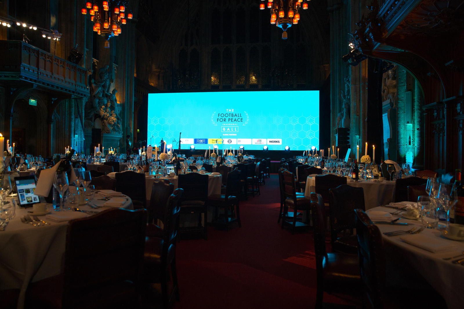 Football For Peace Ball: Kudos AV event production, photo 3