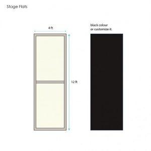 Stage Flat 12ft x 4ft