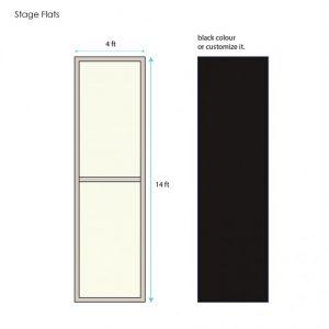 Stage Flat 14ft x 4ft