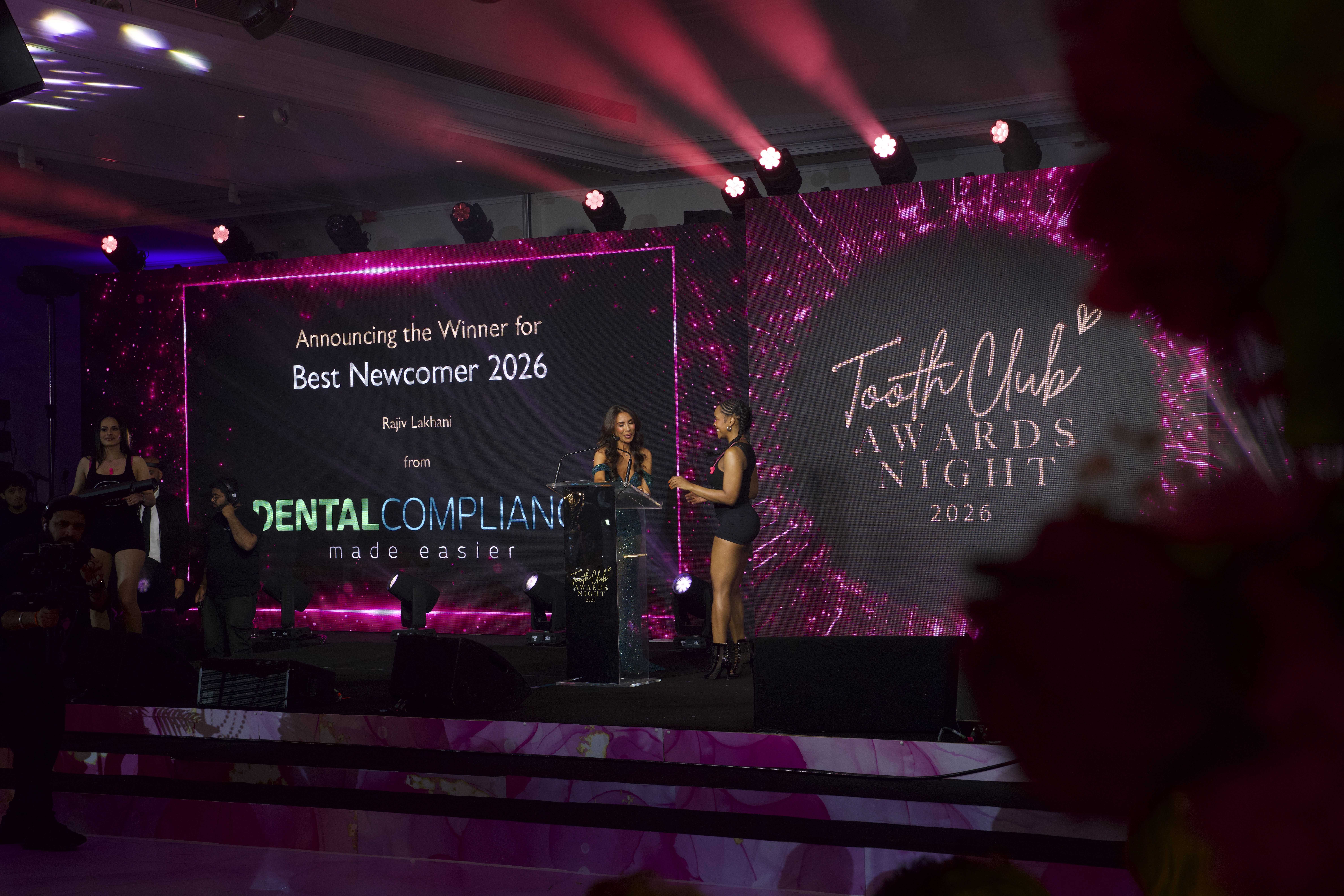 Tooth Club Awards 2026, AV production by Kudos AV