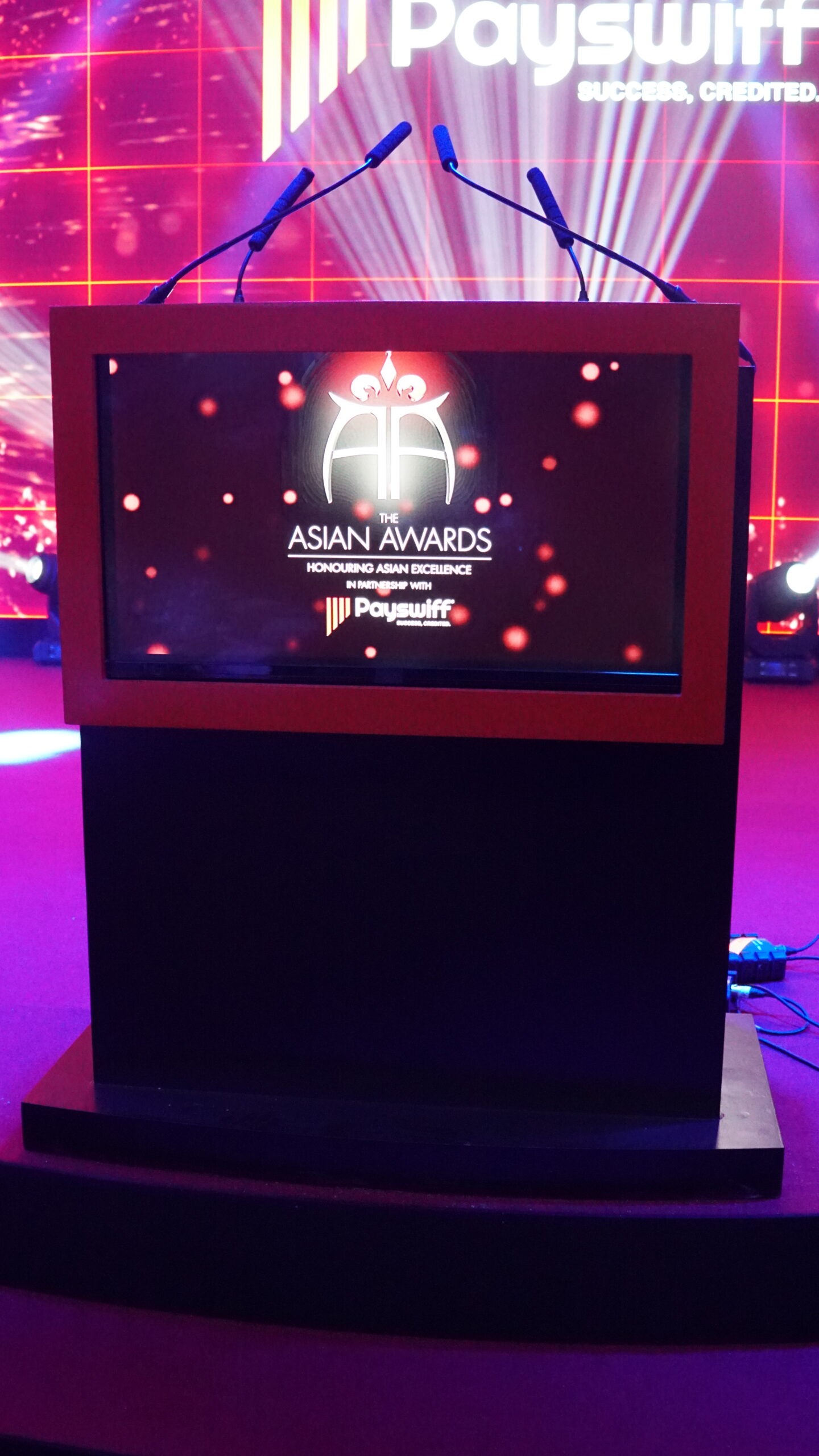 The Asian Awards: Kudos AV event production, photo 3