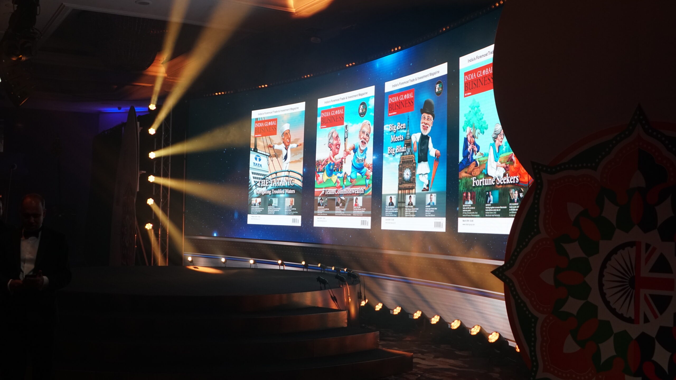 UK India Awards production photo 2, Park Lane Hilton