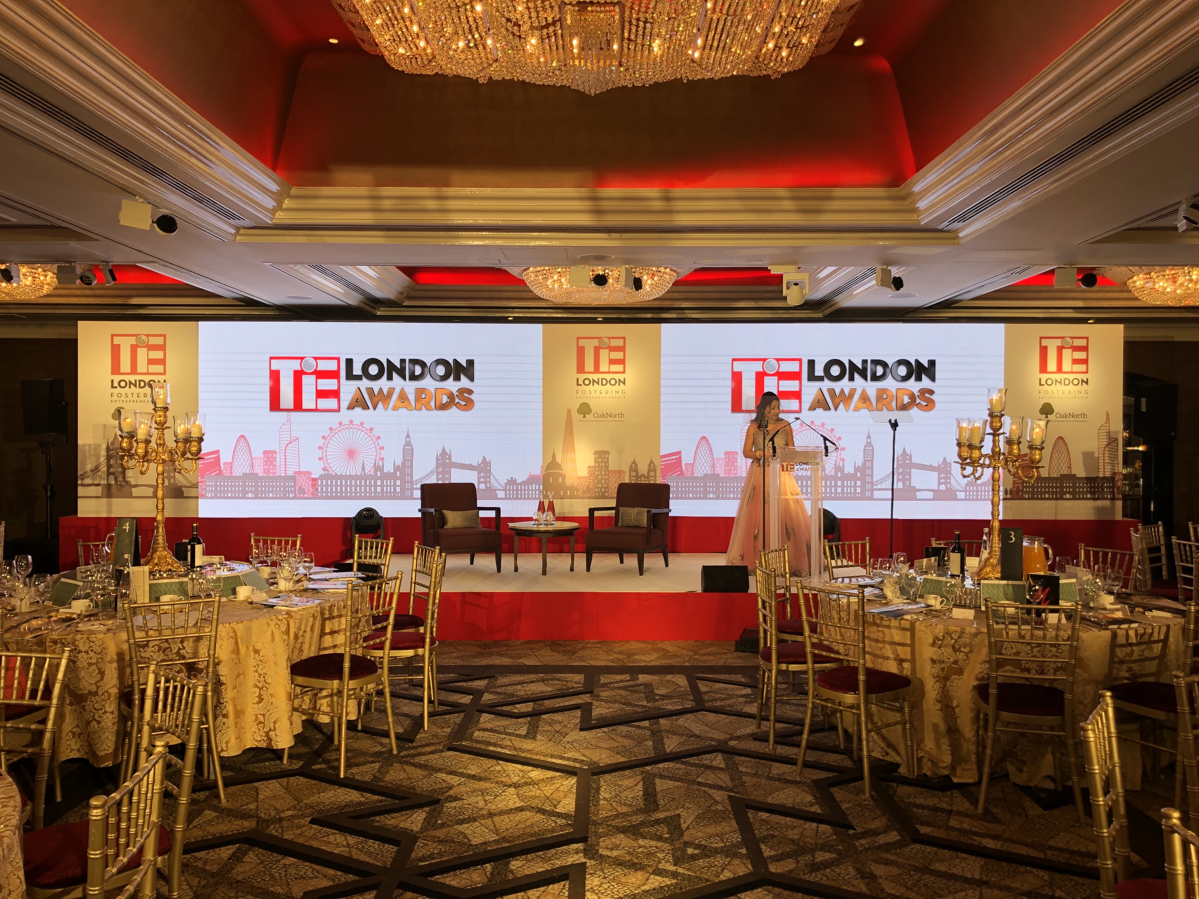 TiE London Awards production photo 2, Jumeirah Carlton Tower